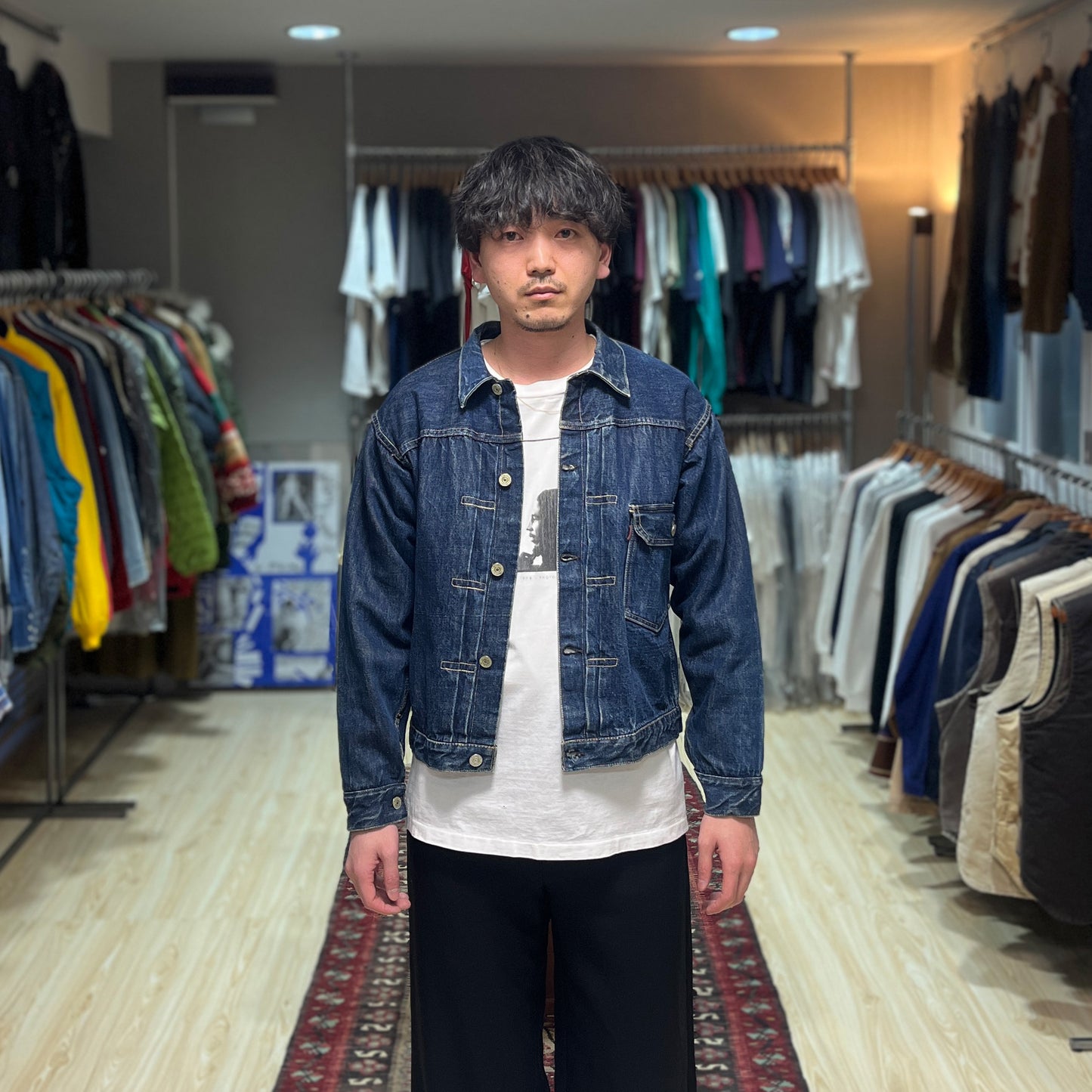 40's Levi's 506XX Denim JKT 針刺しバックル Size (40)位