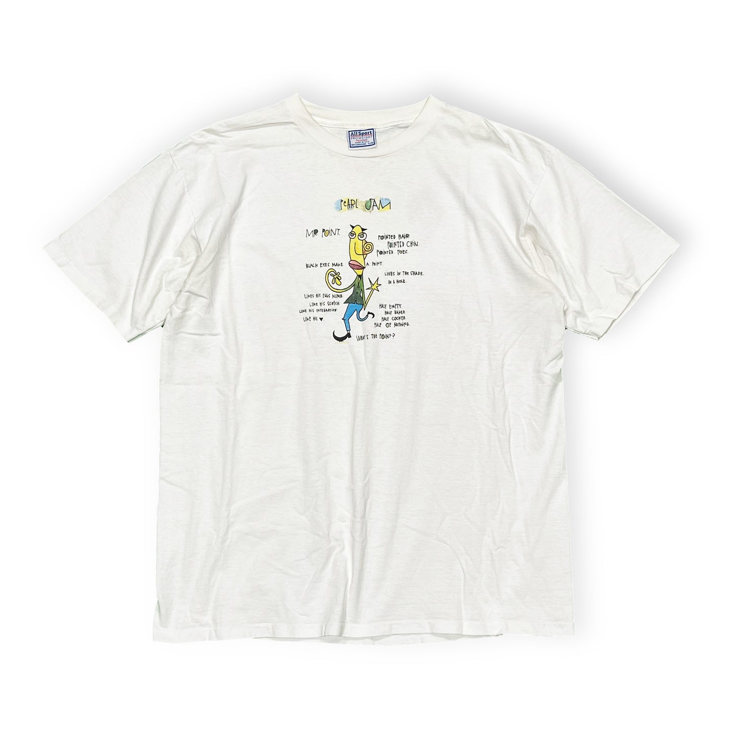90's AllSport Pearl Jam T Size (XL)