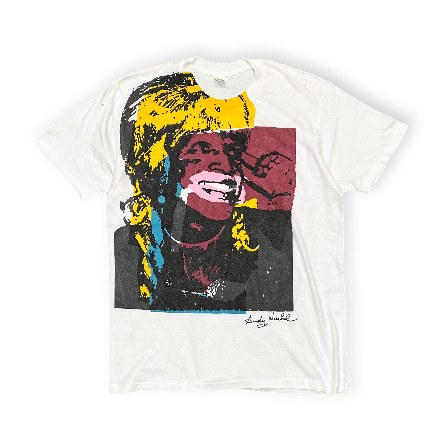 90's Jockey Marsha P. Johnson X Andy Warhol T Size (L)