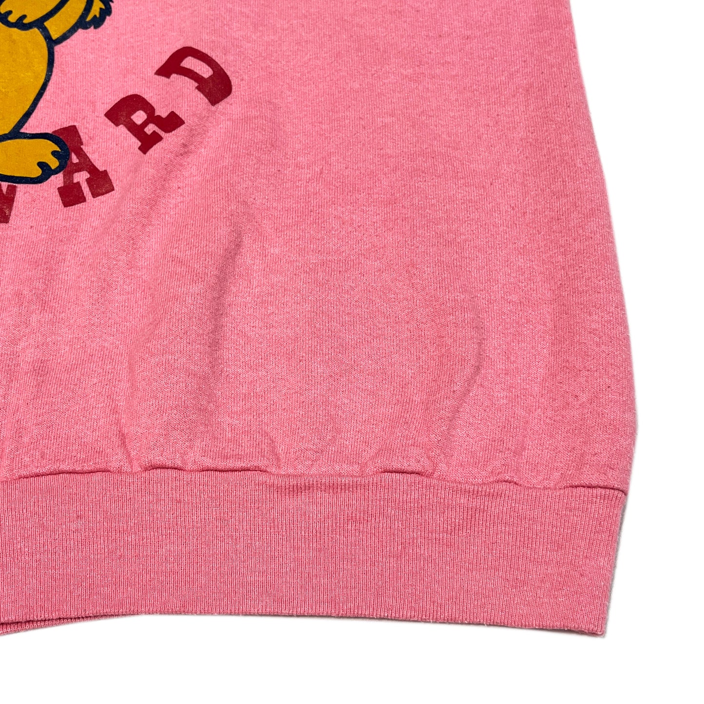 90s FRUIT OF THE LOOM Dirty Joke Sweat XL ディテール 3 プリント拡大 XLサイズタグ 素材の質感