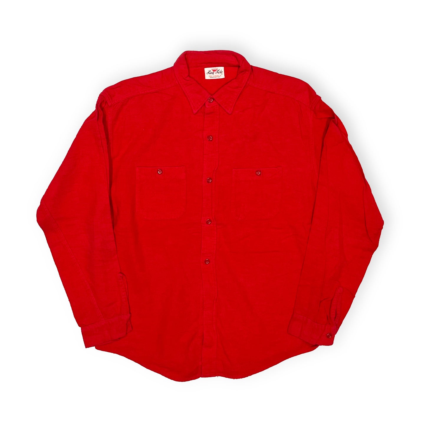 60's〜 King Kole 単色Nel SH Size (L)位