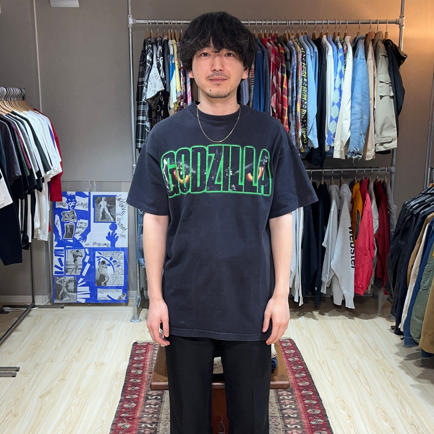 90's CRONIES Godzilla T Size (XL)