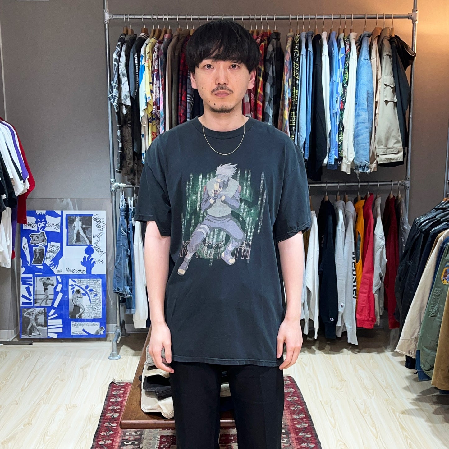 00's NARUTO はたけカカシ T Size (XL)