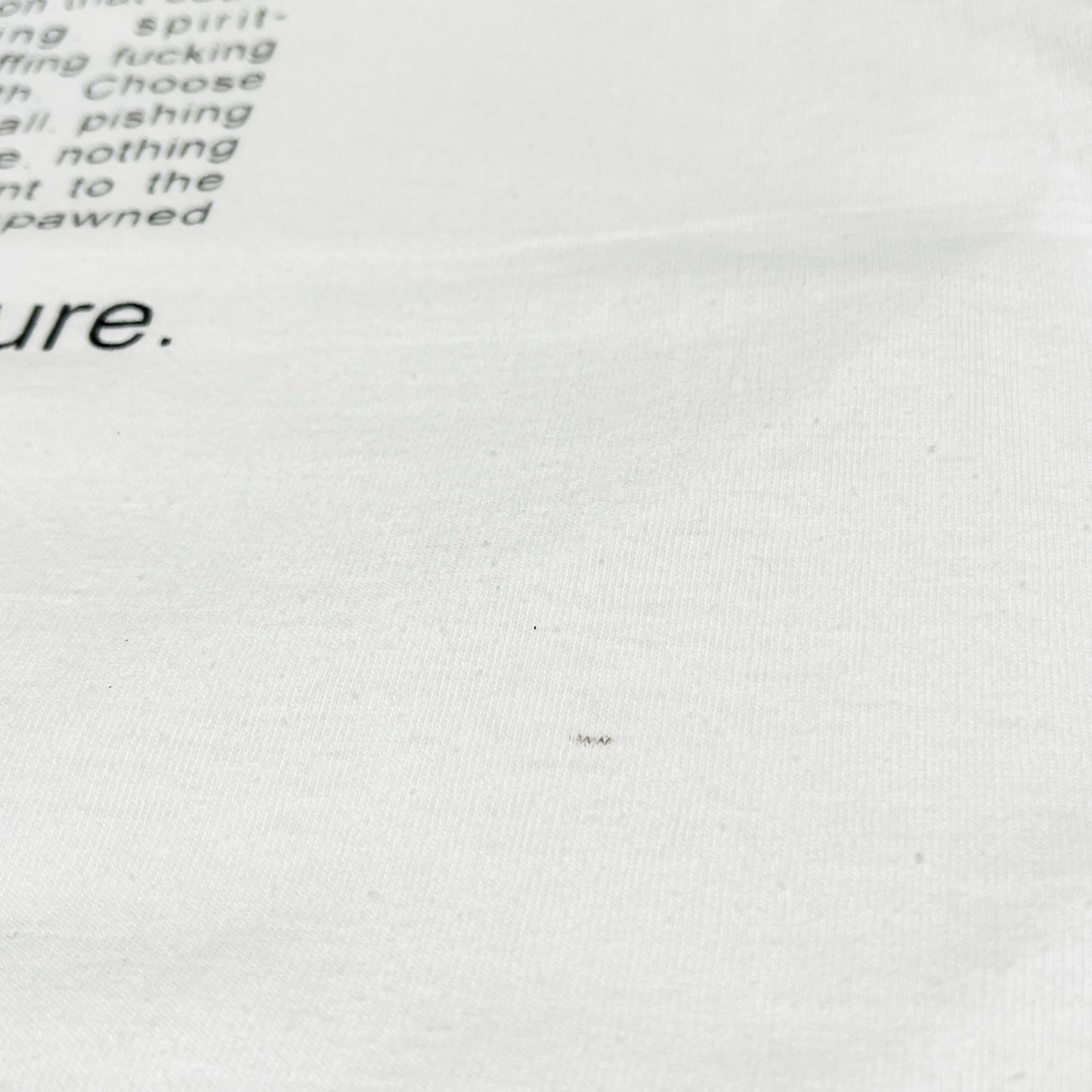 90's AMERICAN STYLE Trainspotting T Size (XL)