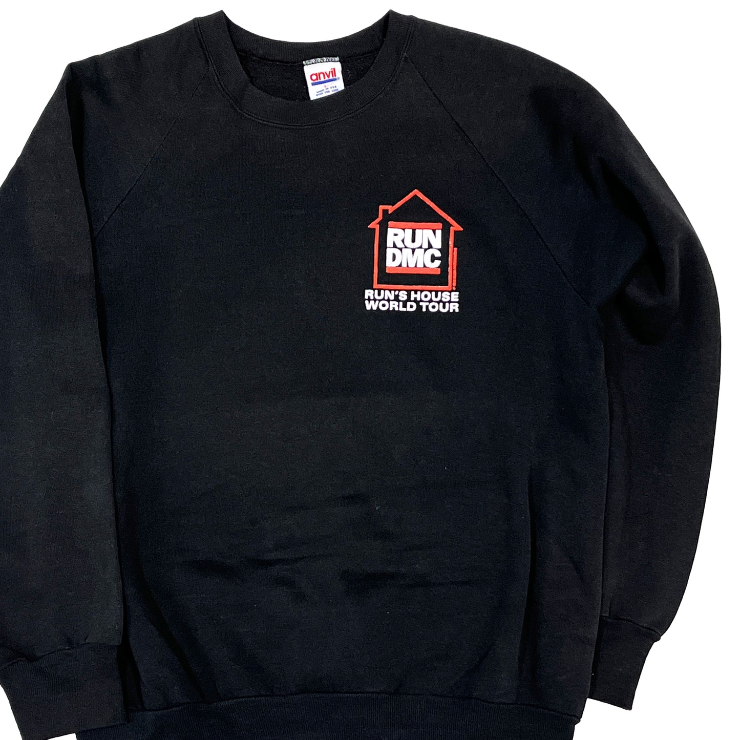 90's Anvil Run-D.M.C. Sweat Size (L)