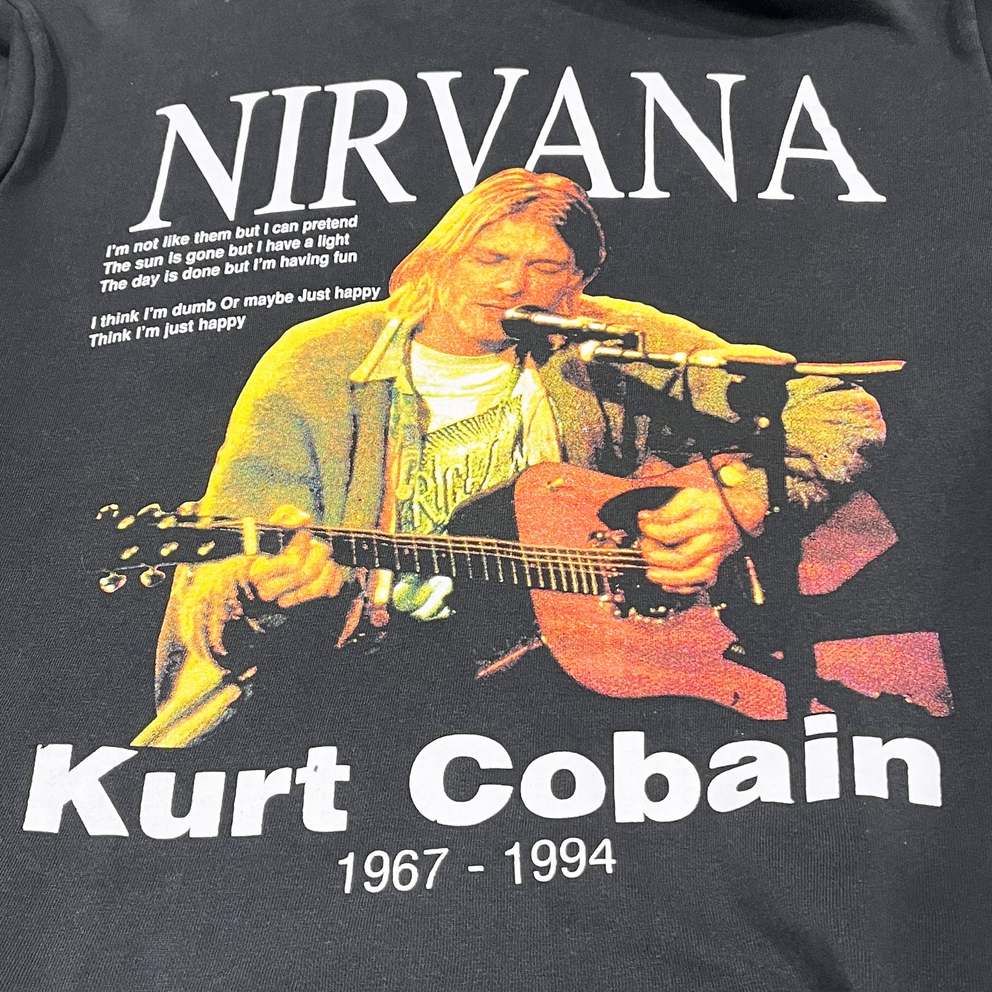 90's〜 UnKnown Nirvana Hoodie Size (L)位