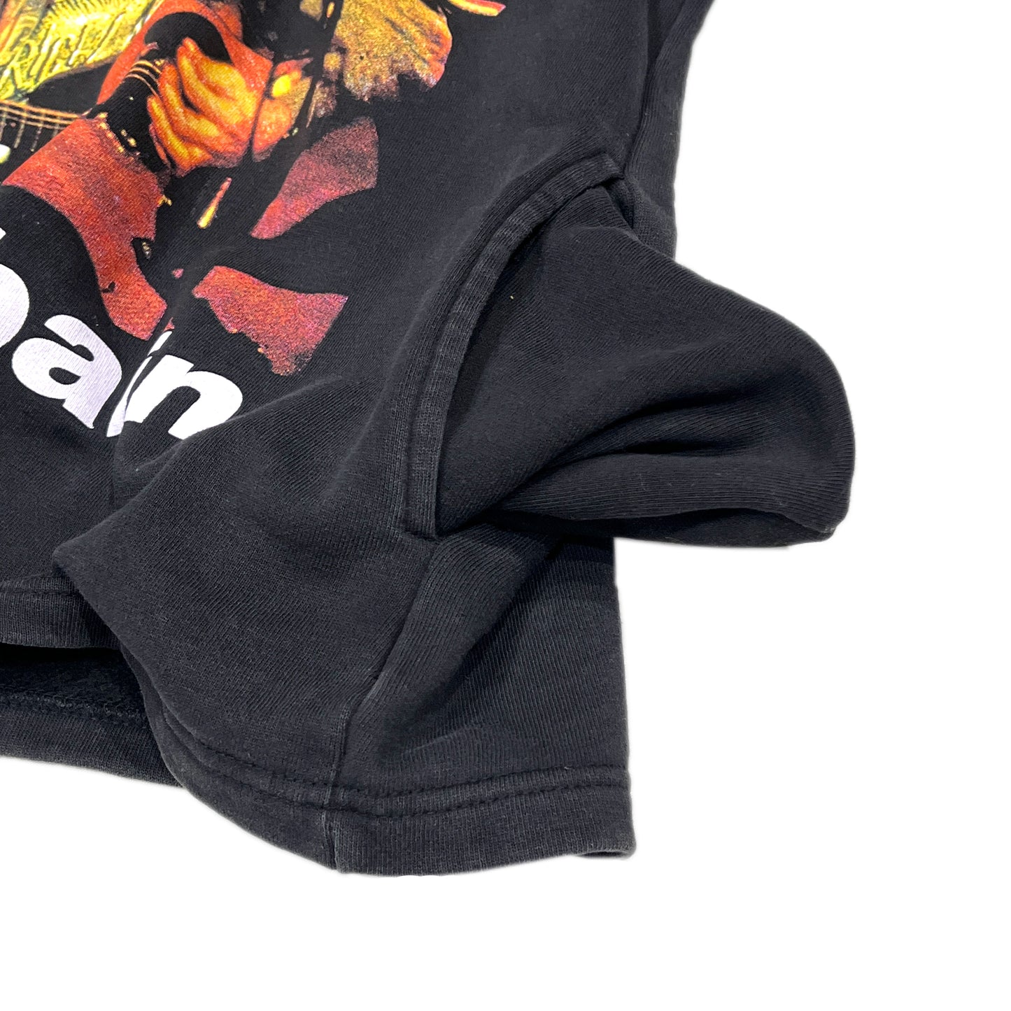 90s〜 UnKnown Nirvana Hoodie L ディテール 3 素材の質感 プリントのディテール