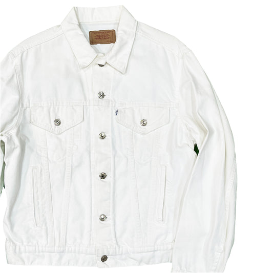 80's Levi's 70506 White JKT Size (L)