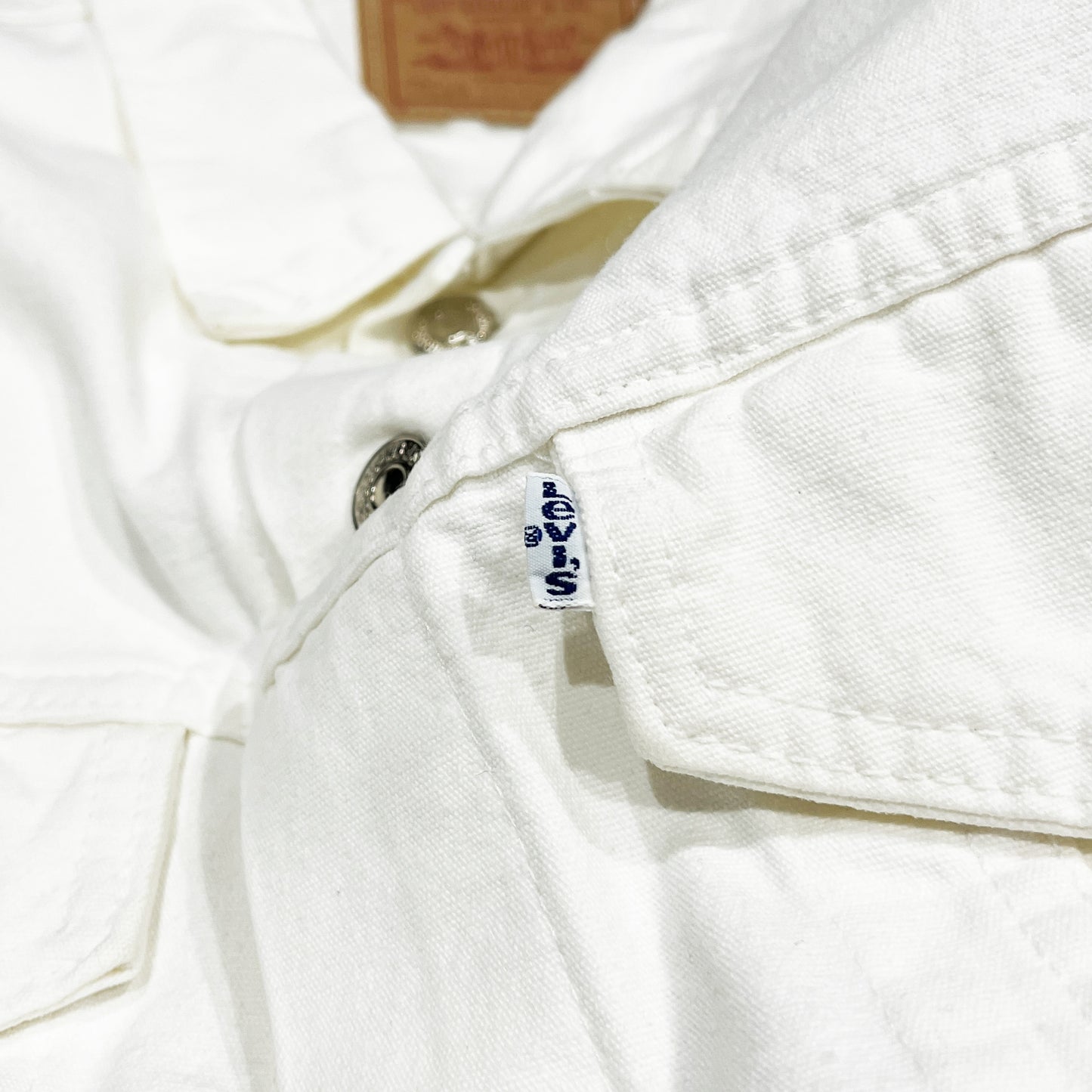 80's Levi's 70506 White JKT Size (L)