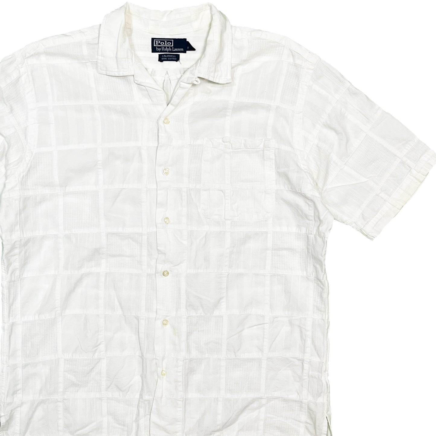 Ralph Lauren White Patchwork SH Size (M)