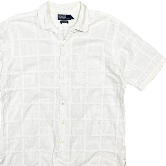 Ralph Lauren White Patchwork SH Size (M)