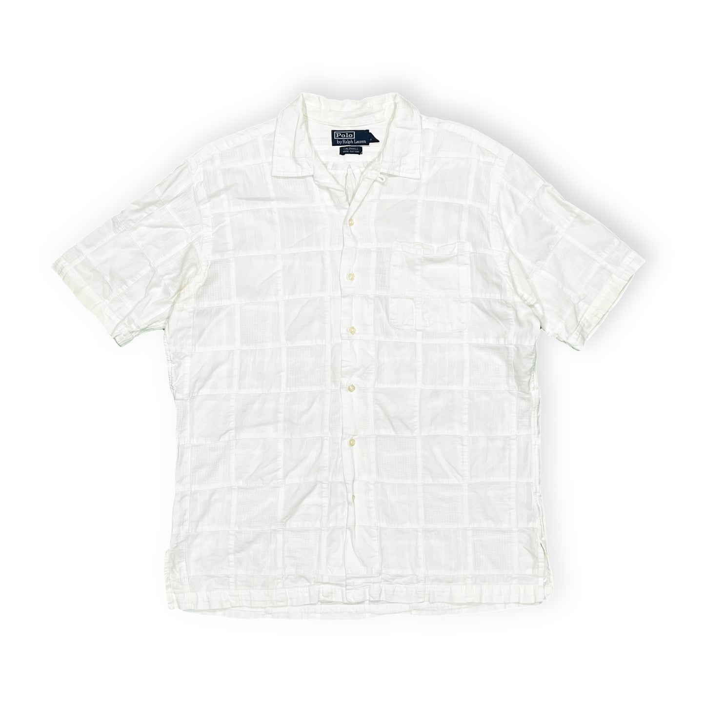 Ralph Lauren White Patchwork SH Size (M)