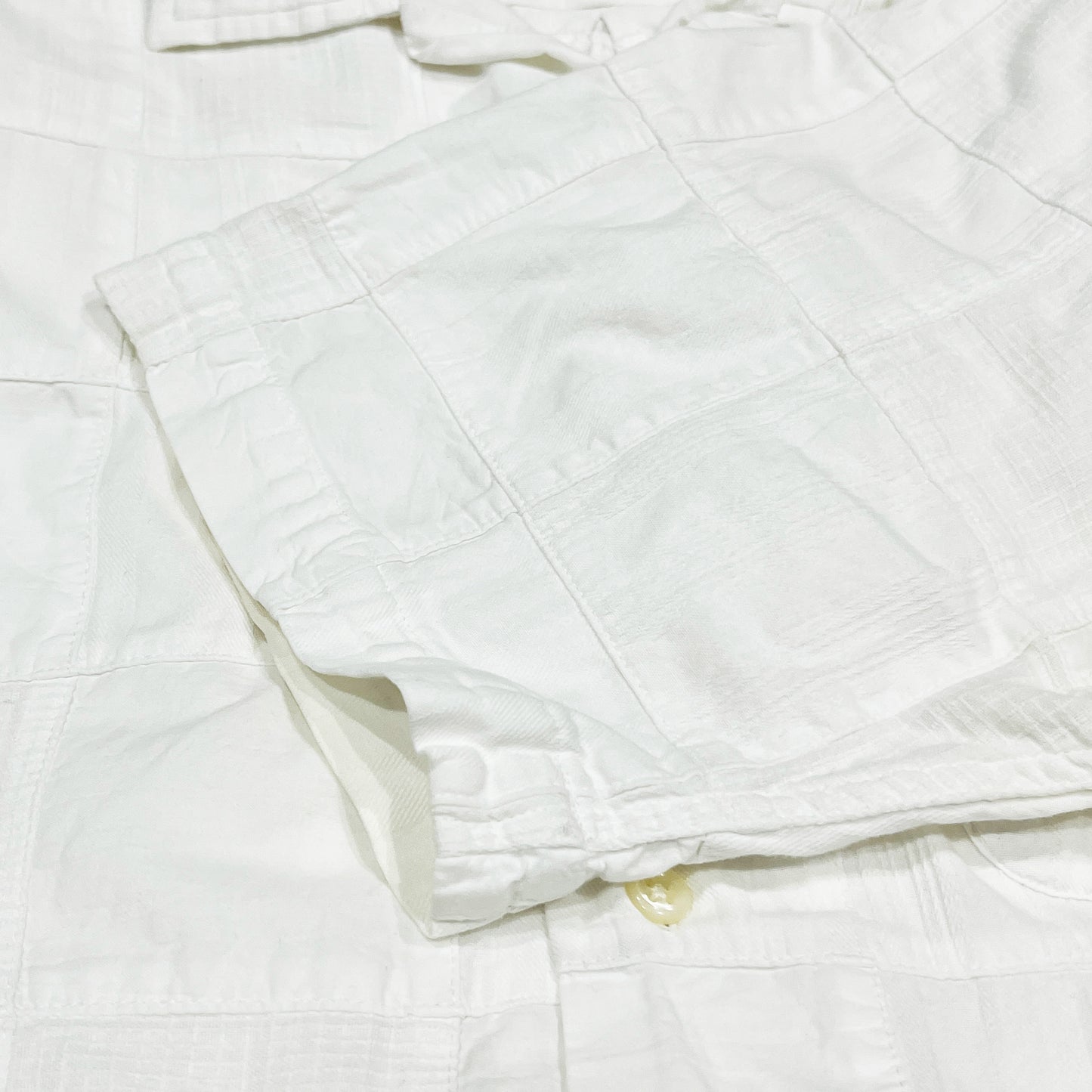 Ralph Lauren White Patchwork SH Size (M)