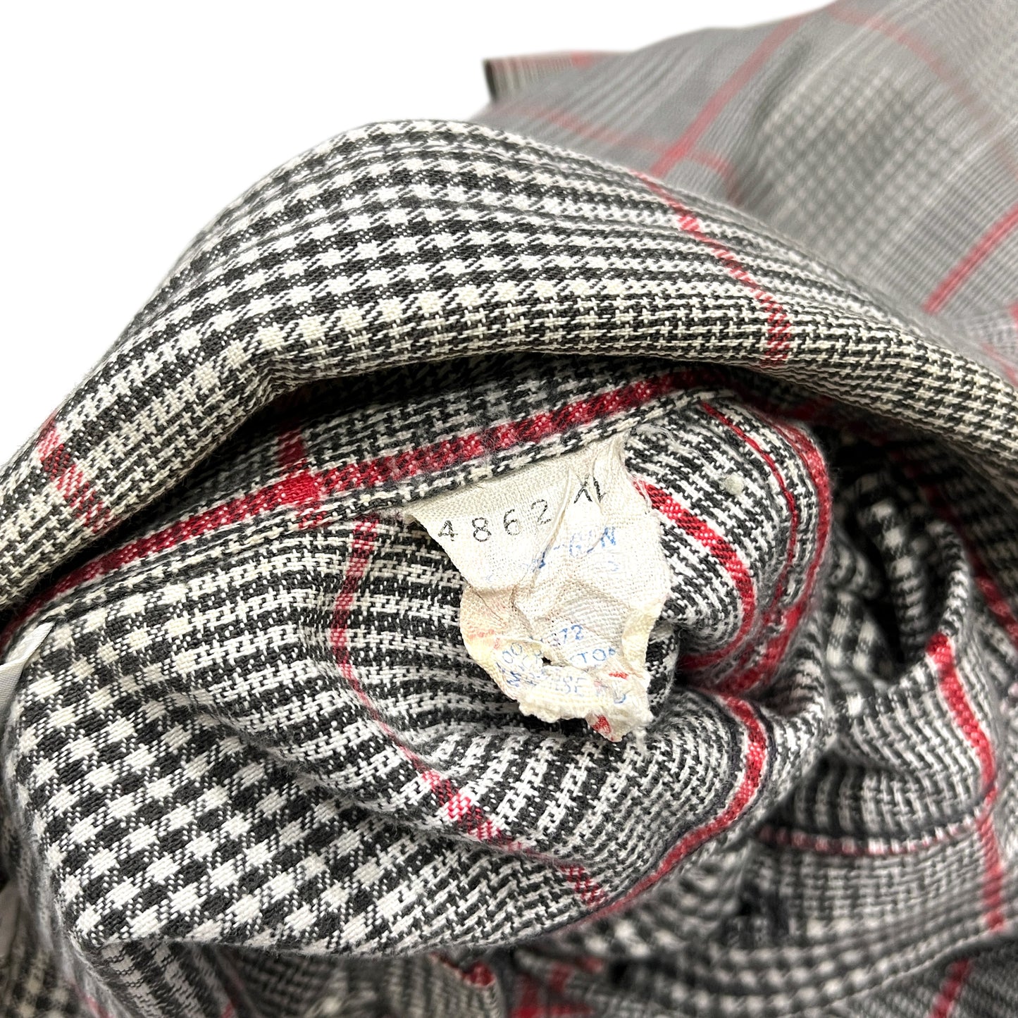 70's FIVEBROTHER Nel SH 好配色チェック Size (XL)