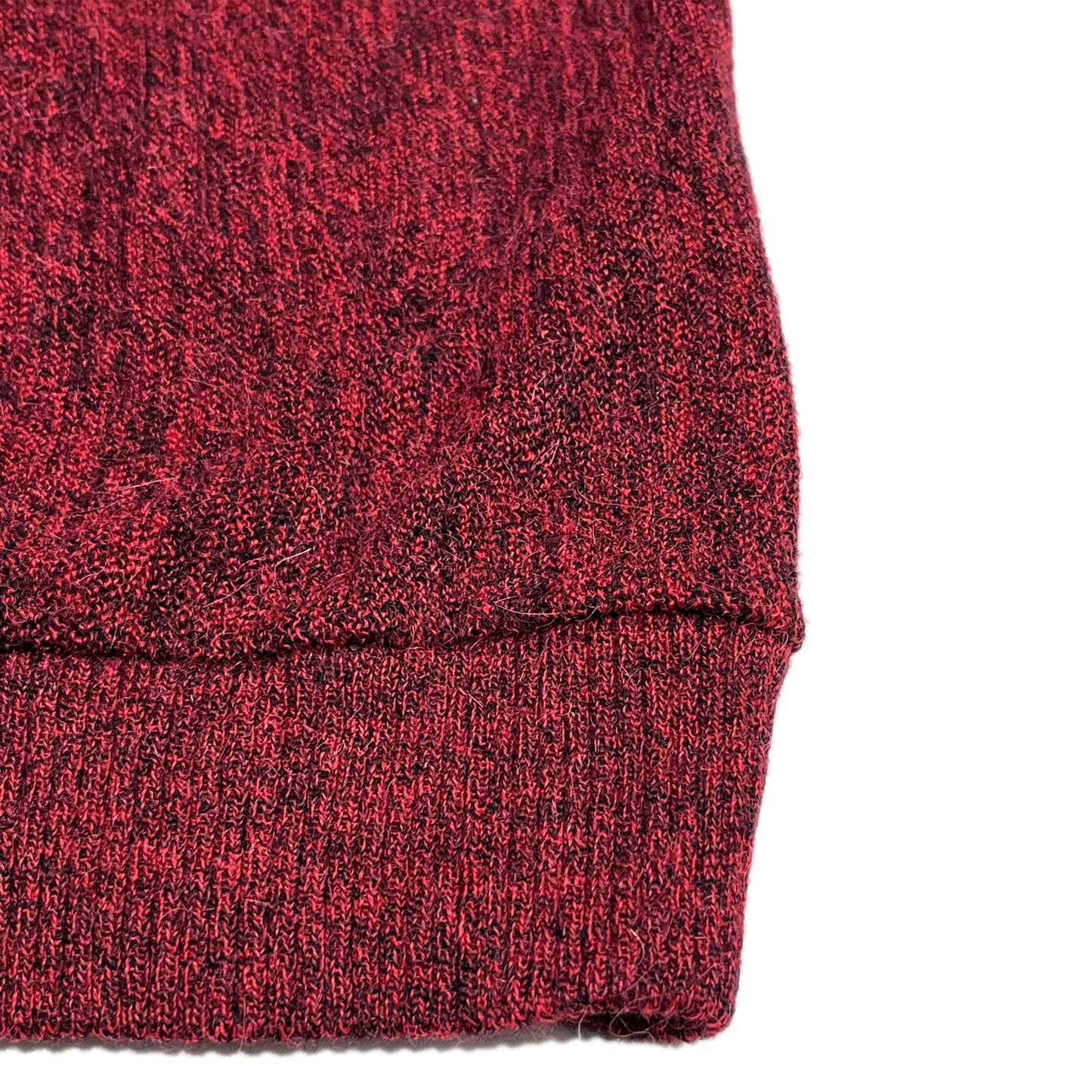70's Alpaca X Wool Cardigan Size (L)
