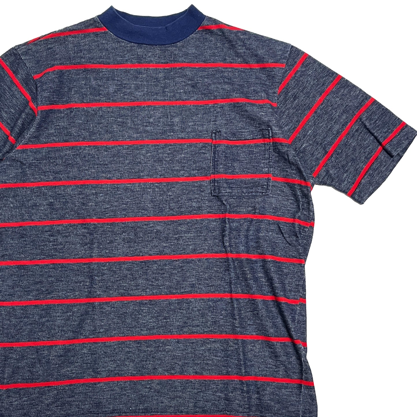 60's〜 Border Vintage Border Pocket T Size (XL)