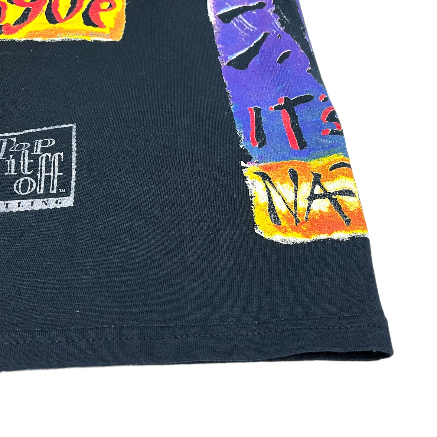 00s Gildan Fred Bob Tシャツ テストプリント M ディテール 9 黒Tシャツ プリント Gildanタグ