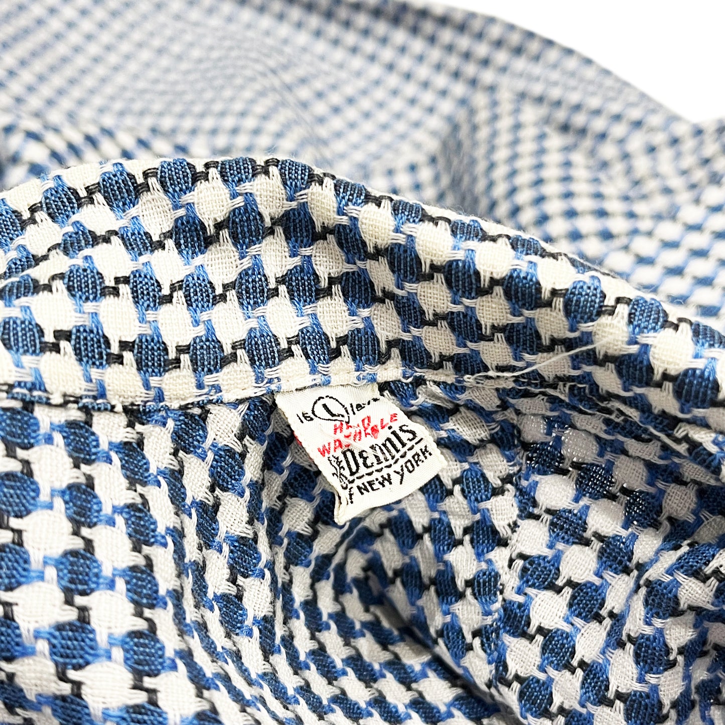 50's Dennis Cotton Silk S/S SH 好配色 Size (L)