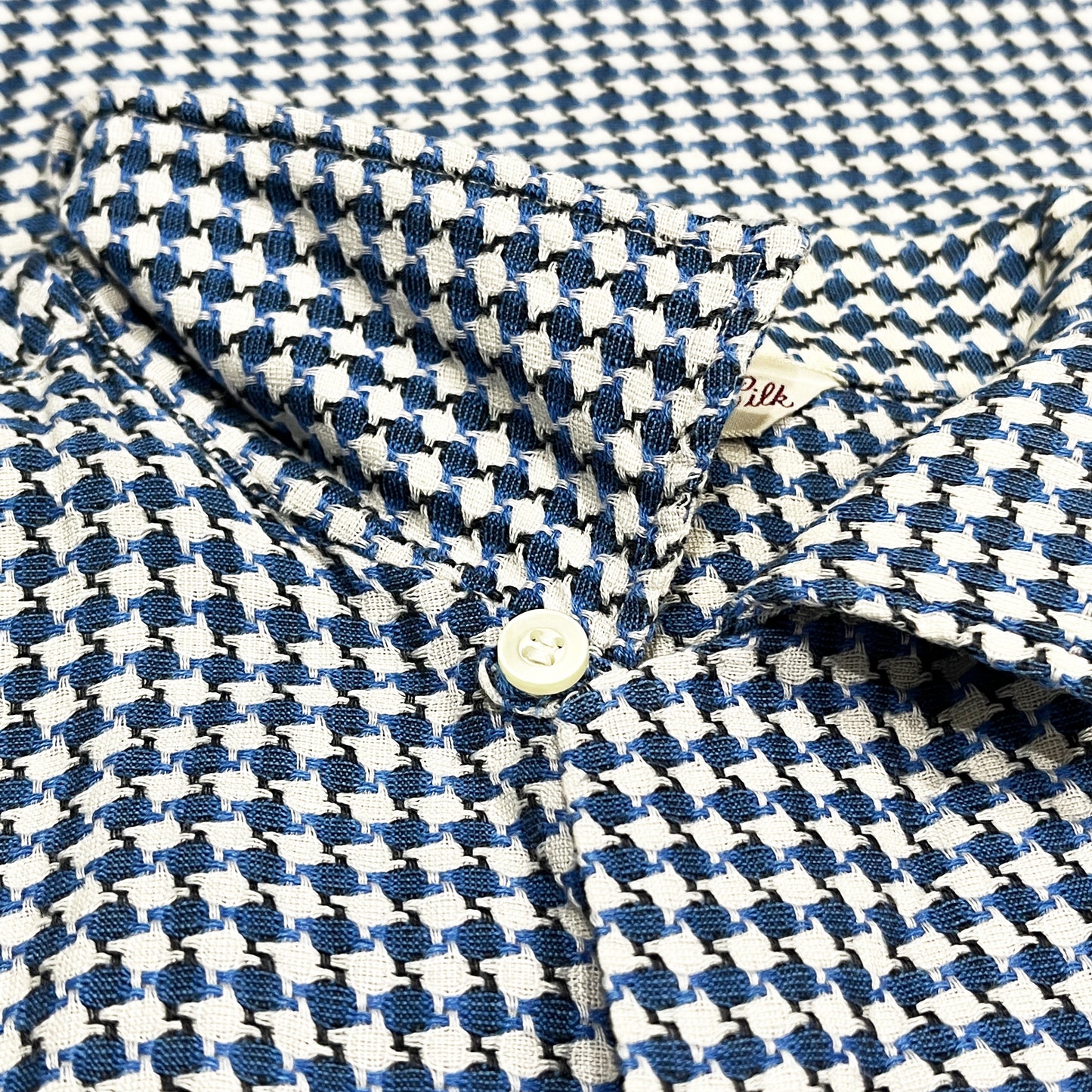 50's Dennis Cotton Silk S/S SH 好配色 Size (L)