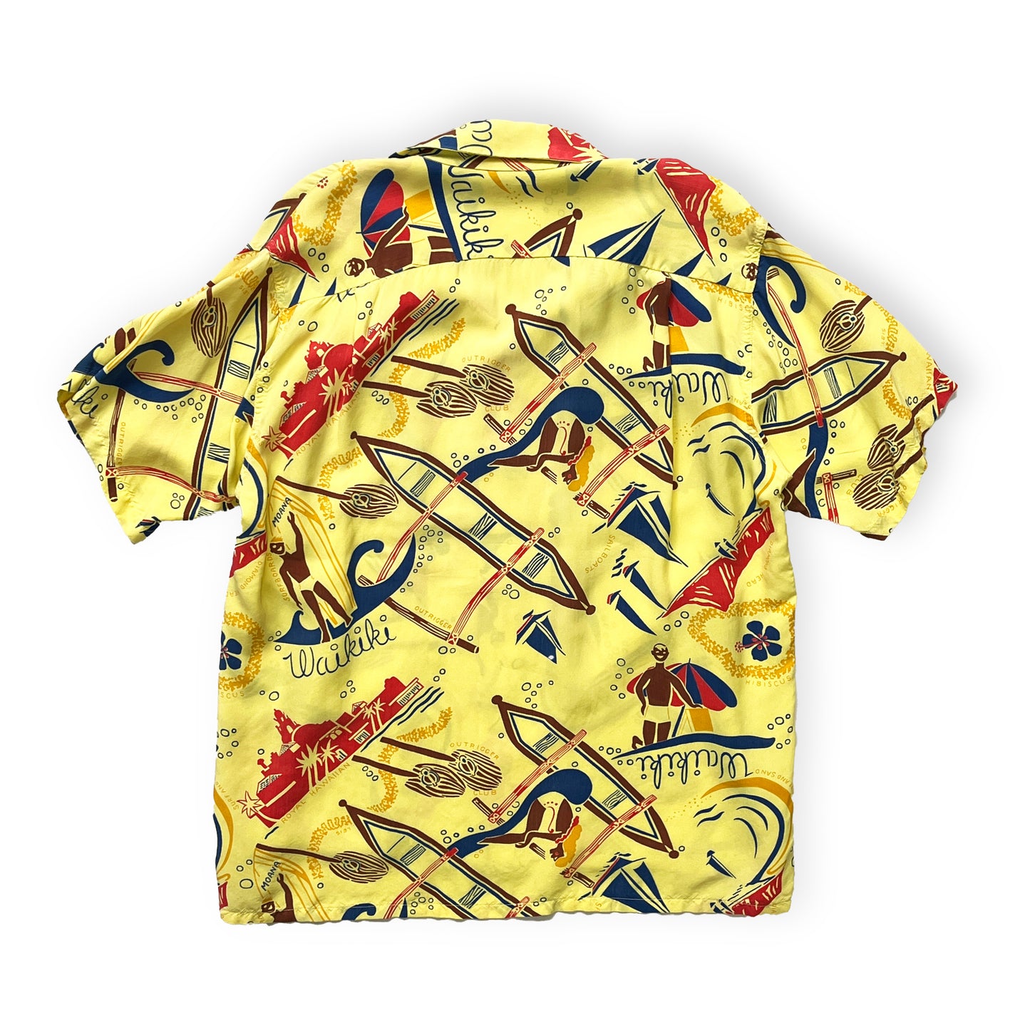50's Florida SUNWEAR Hawaiian S/S SH Size (M)