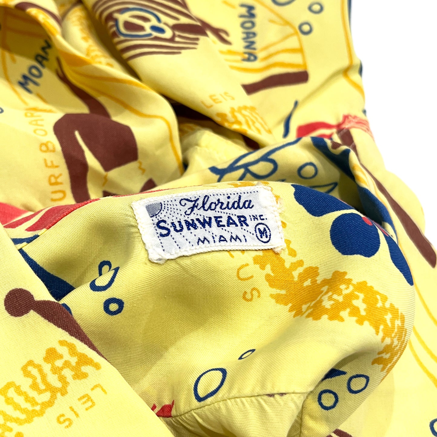 50's Florida SUNWEAR Hawaiian S/S SH Size (M)