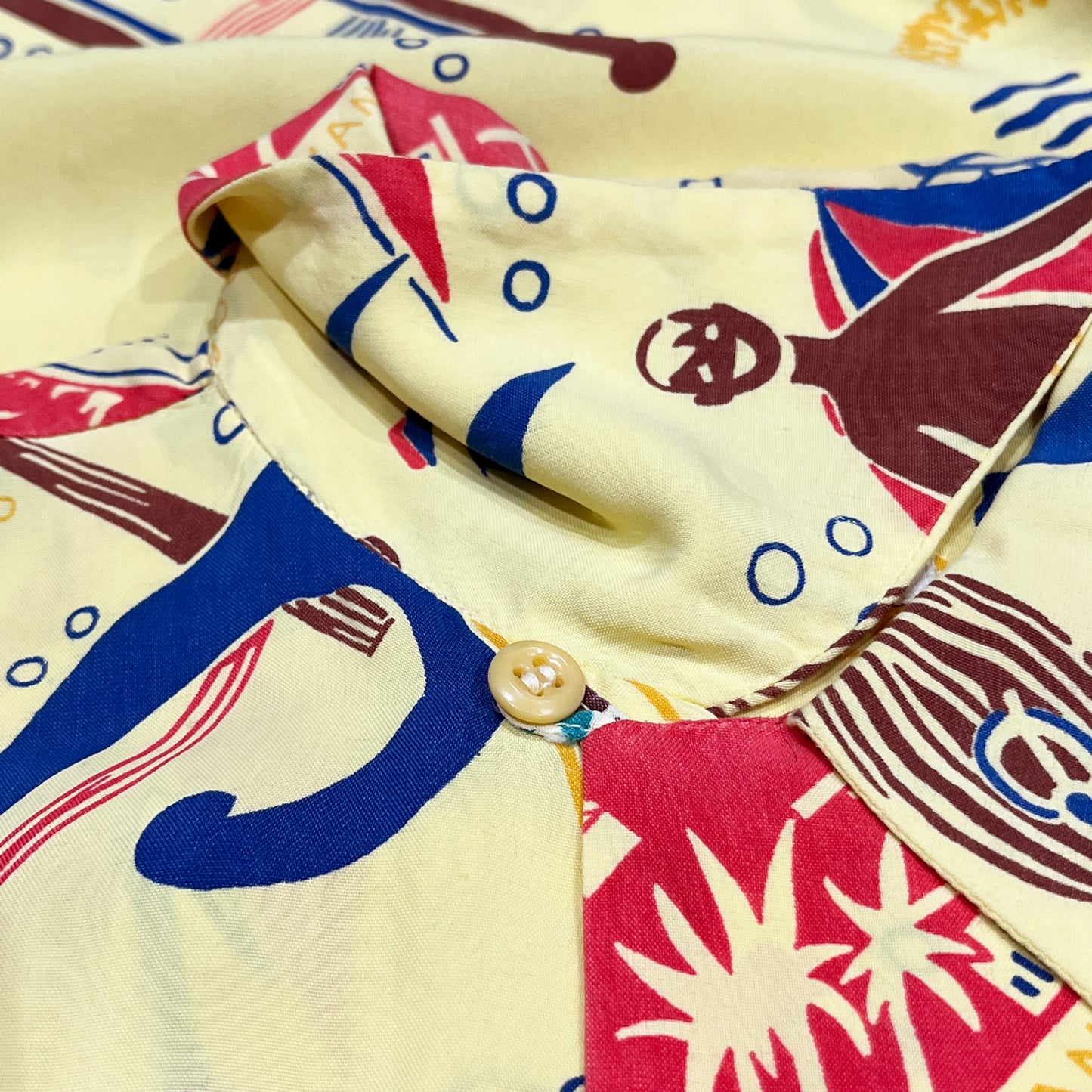 50's Florida SUNWEAR Hawaiian S/S SH Size (M)