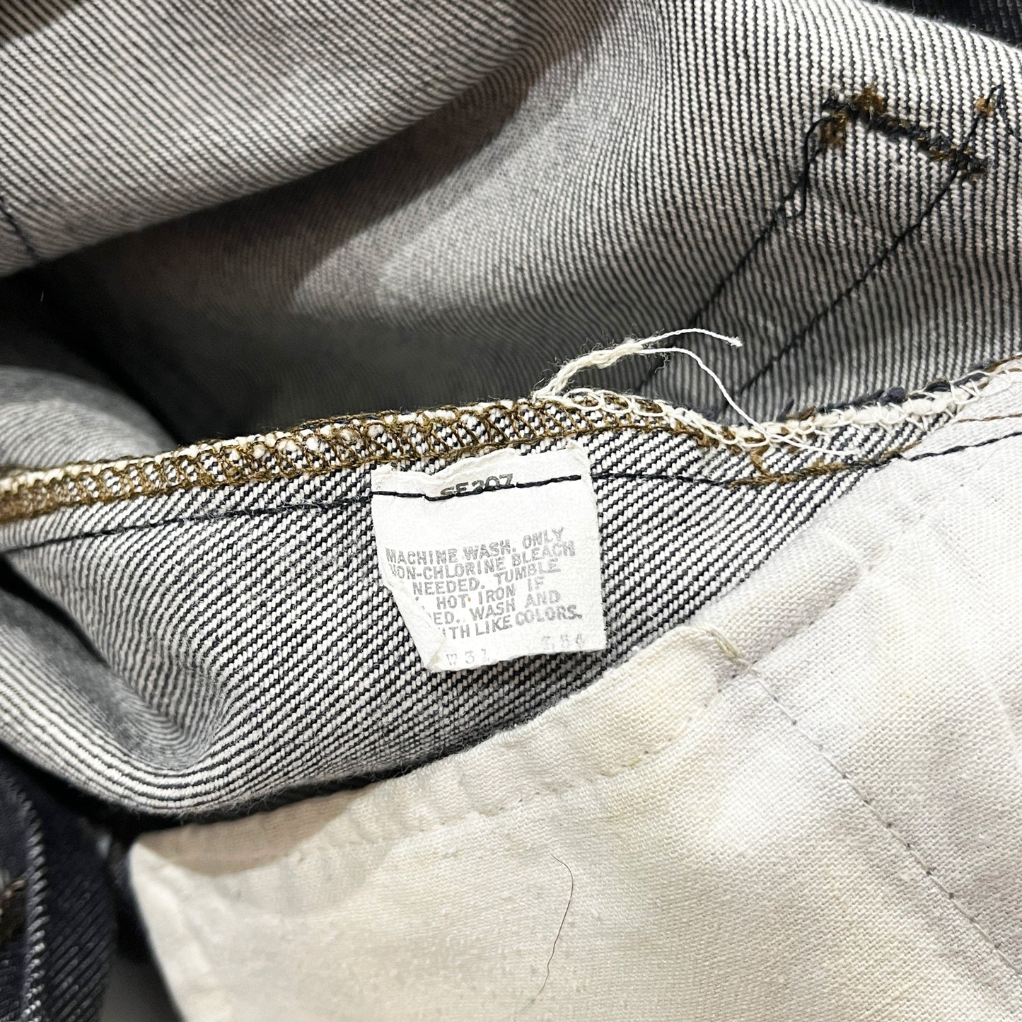 80's Levi's 501 Black Denim PT Size (W32 L32)位