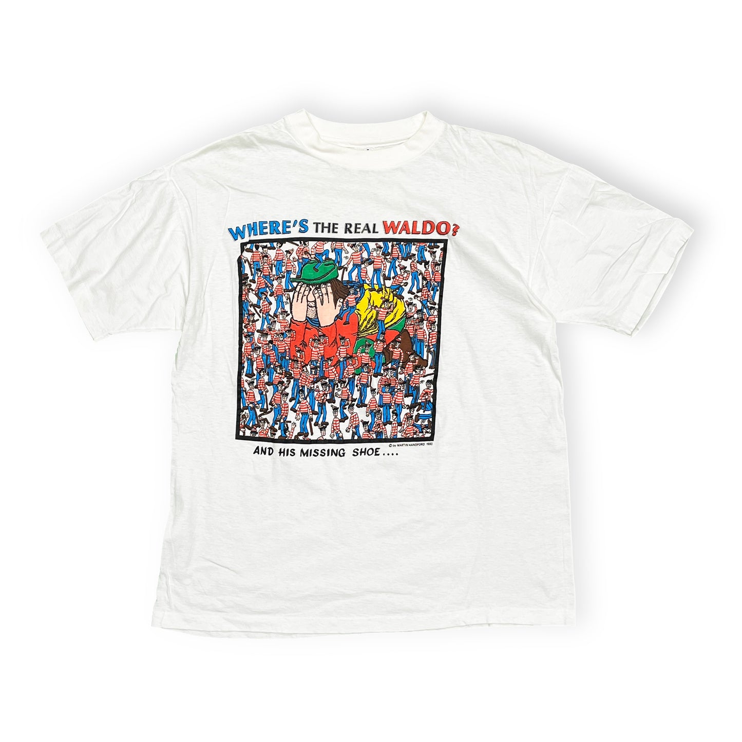 90's SJM ウォーリーをさがせ T Size (XL)