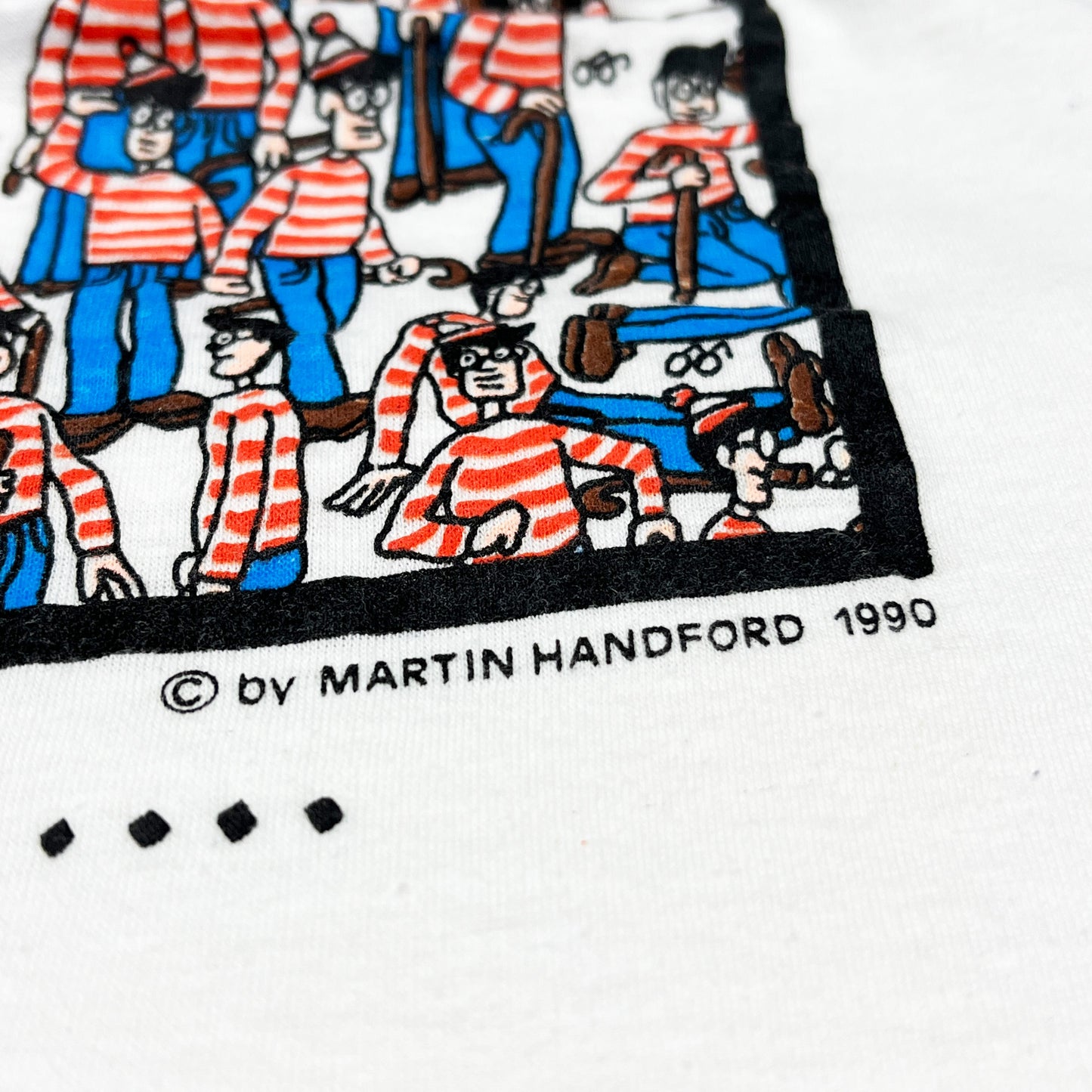90's SJM ウォーリーをさがせ T Size (XL)