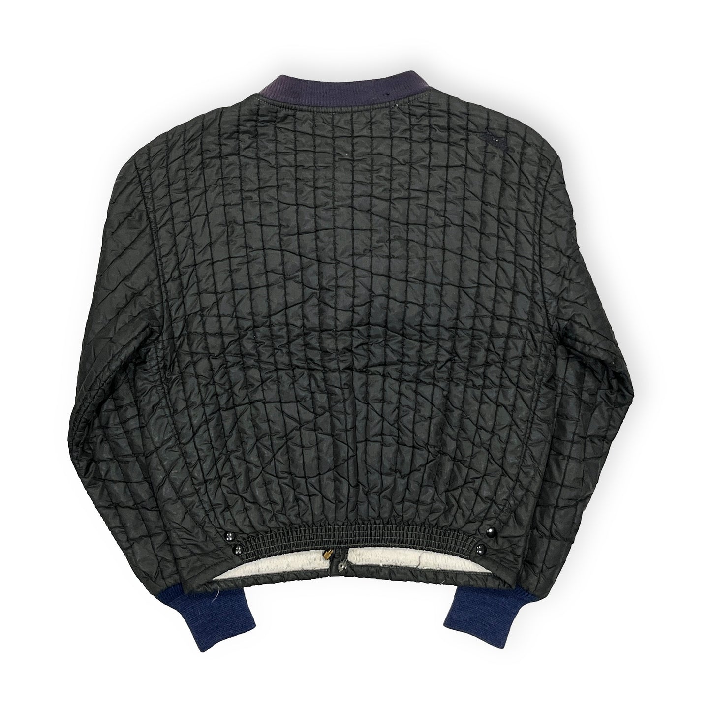 70's TOWNCRAFT Black Quilting JKT Size (L)