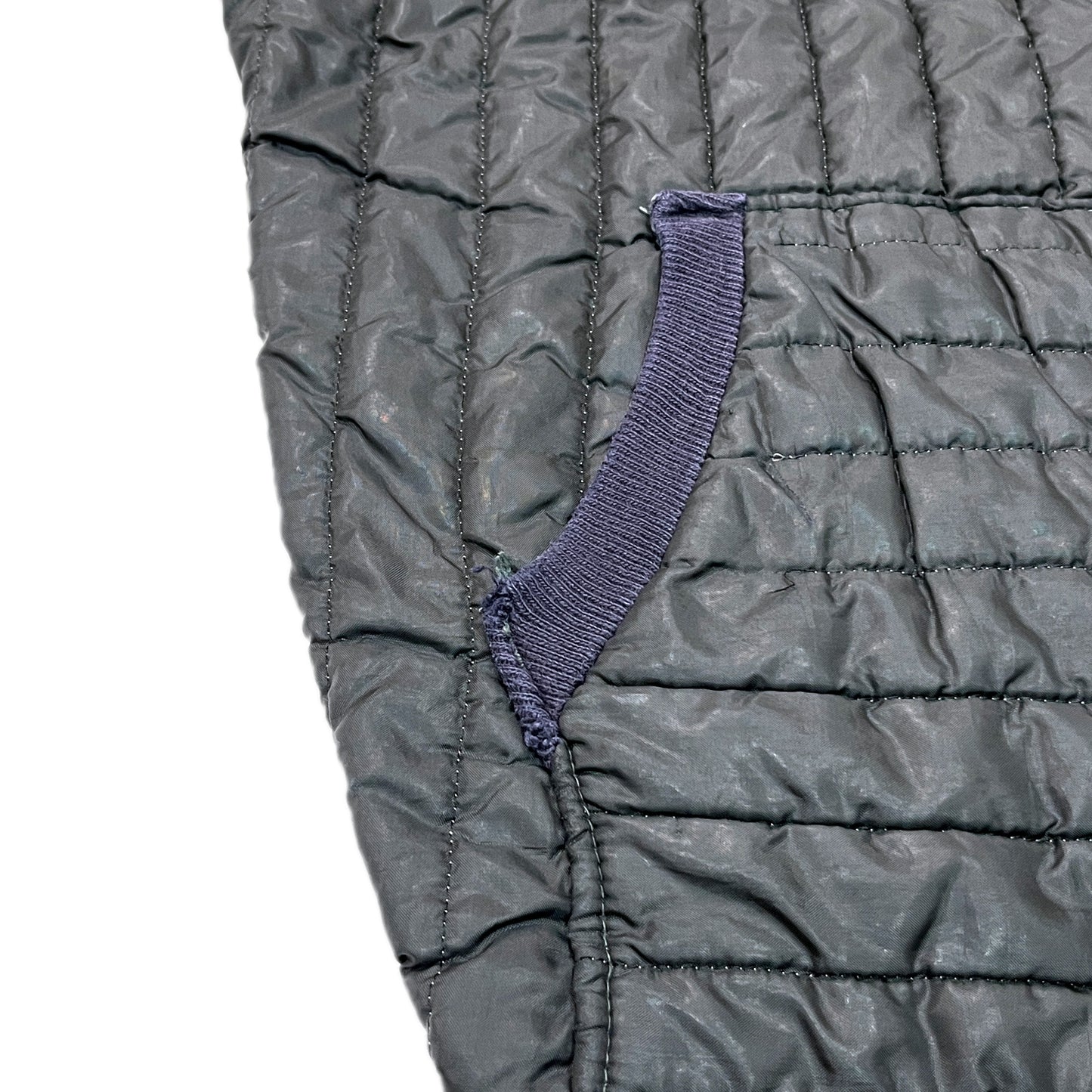 70's TOWNCRAFT Black Quilting JKT Size (L)