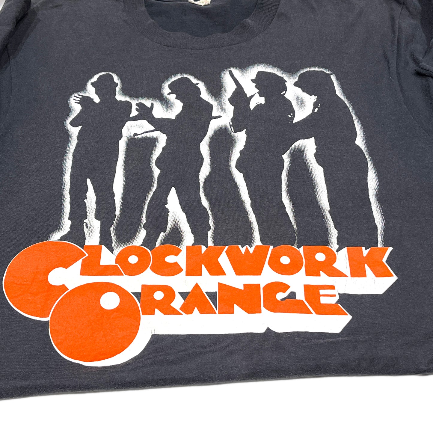 80's〜 Screen Stars Clockwork Orange T Size (L)