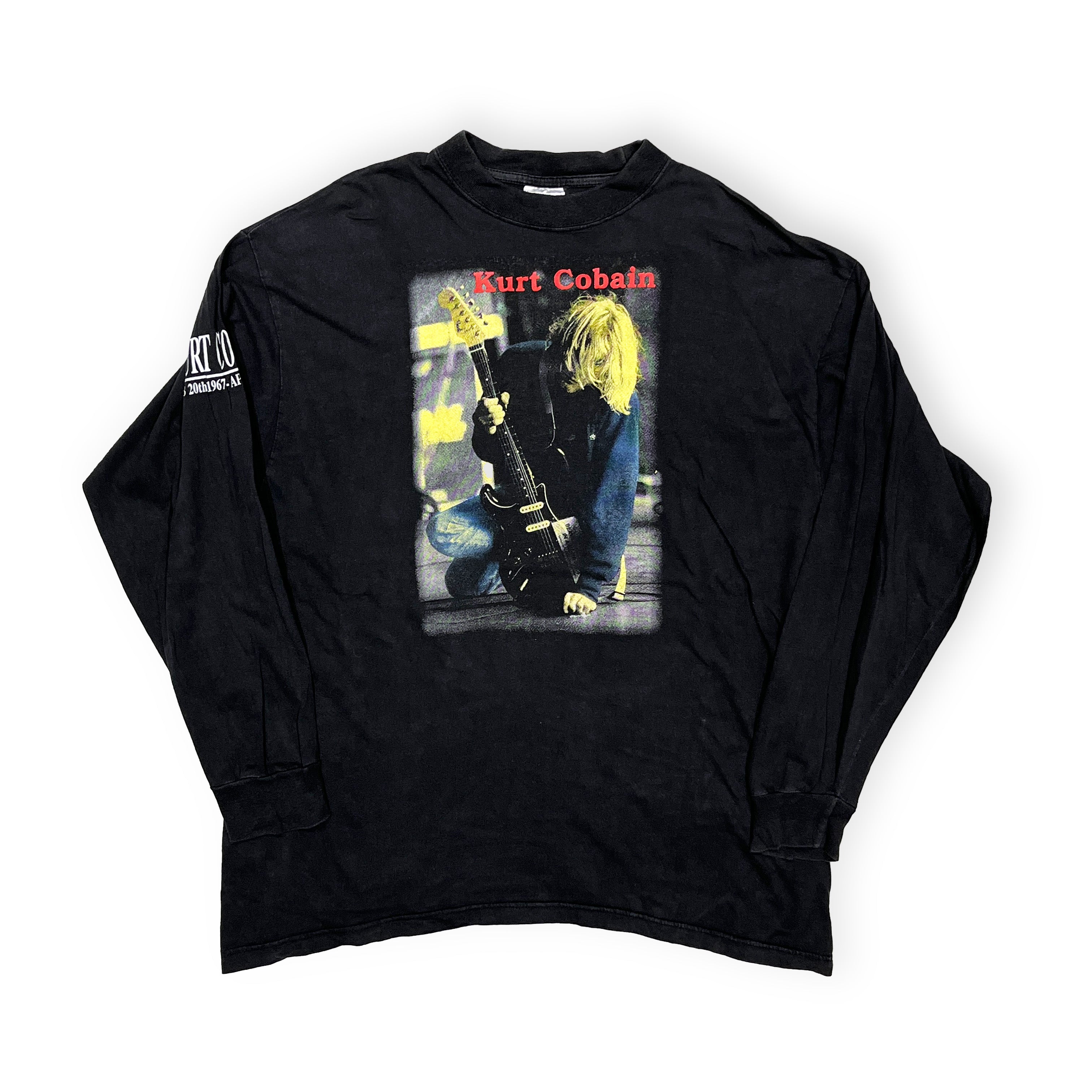 90's Euro Kurt Cobain 追悼 L/S T Size (XL) – frgeek