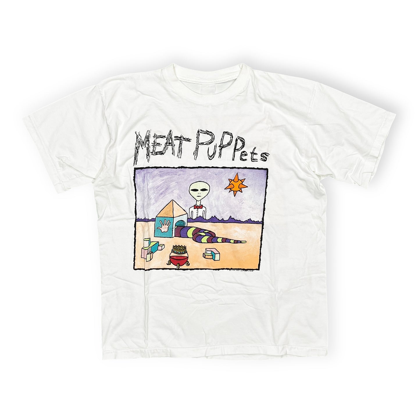 90's UnKnown Meat Puppets T Size (XL)位