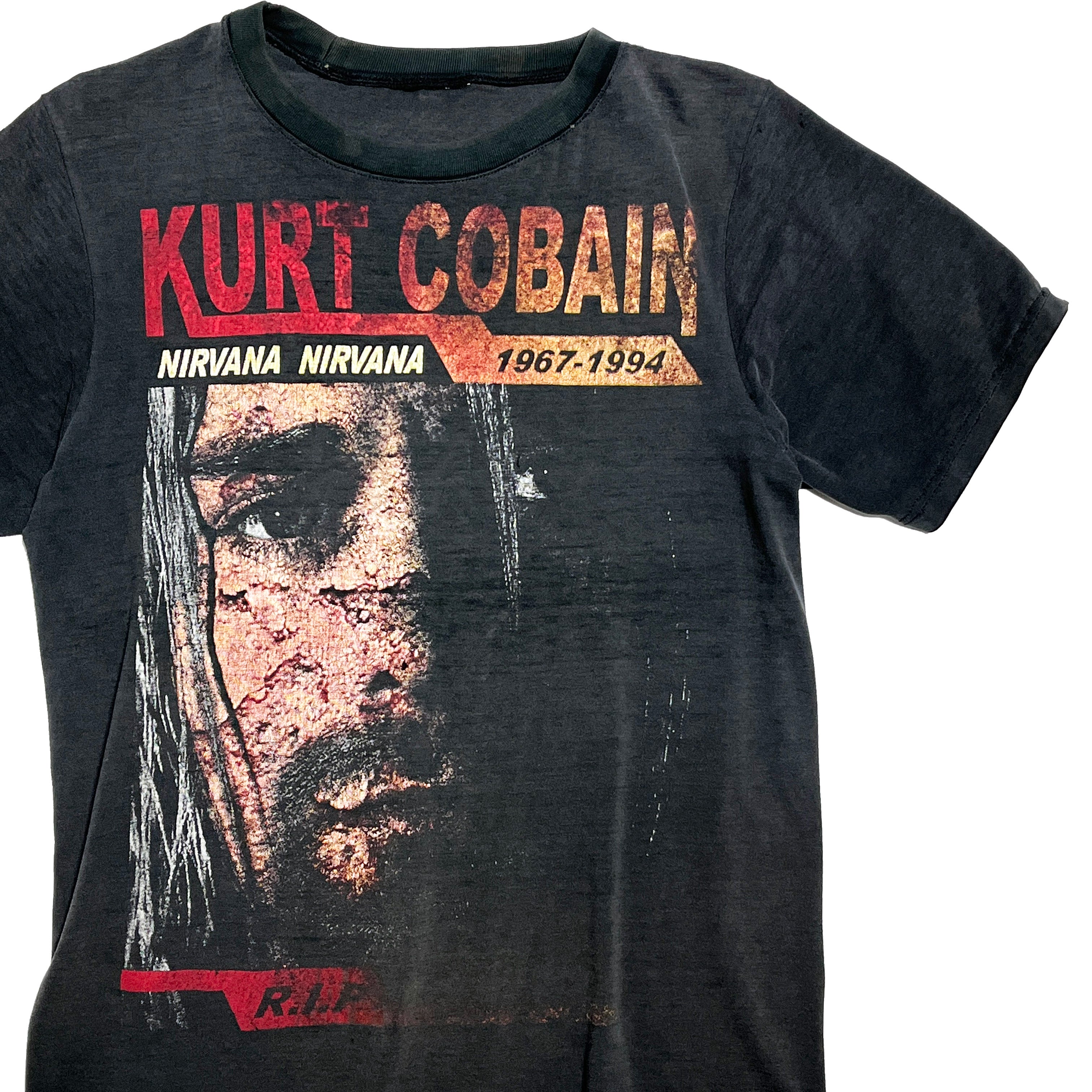 90's UnKnown Nirvana Kurt Cobain 追悼 T Size (L)位 – frgeek