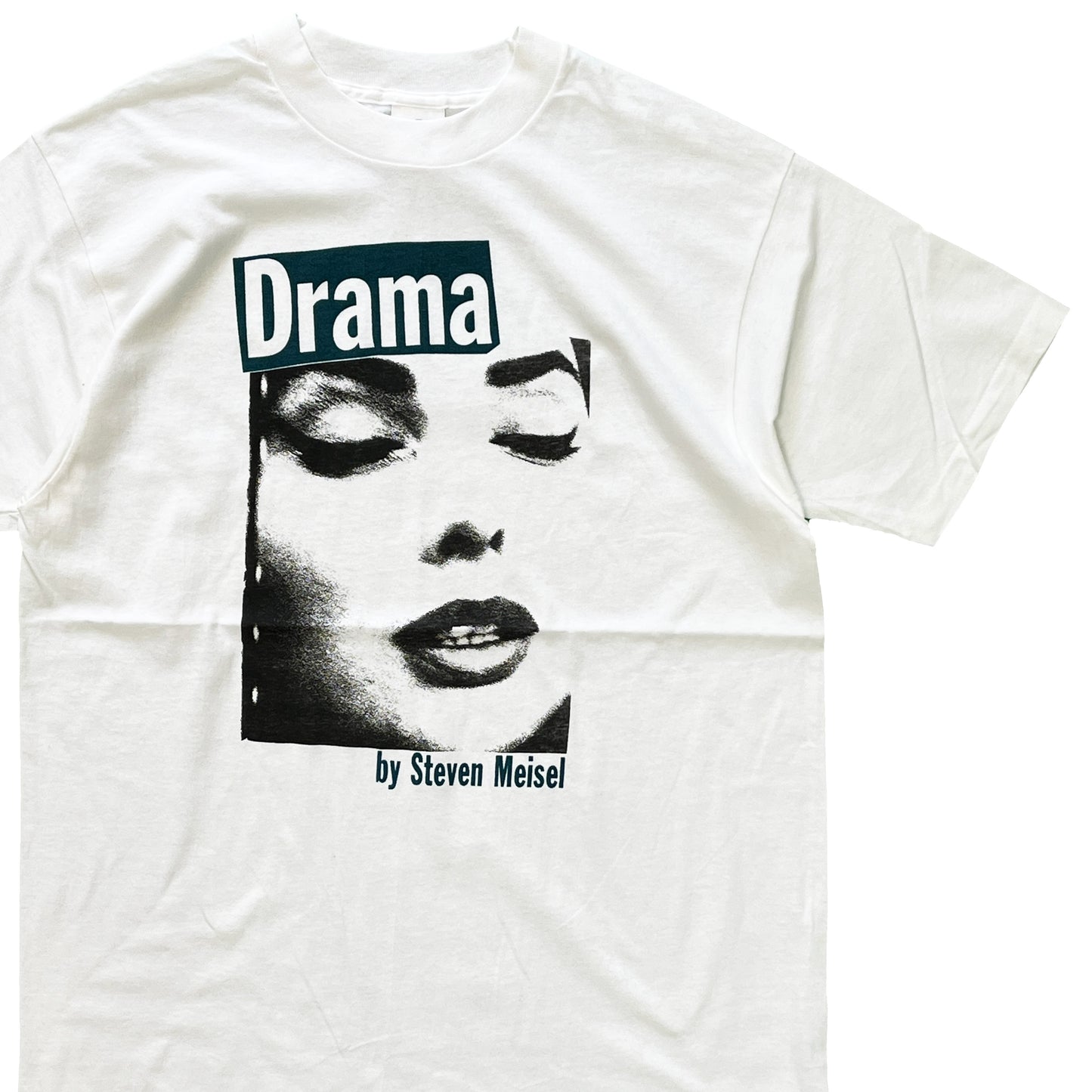 90's FRUIT OF THE LOOM Steven Meisel "Drama" T Size (L) Deadstock