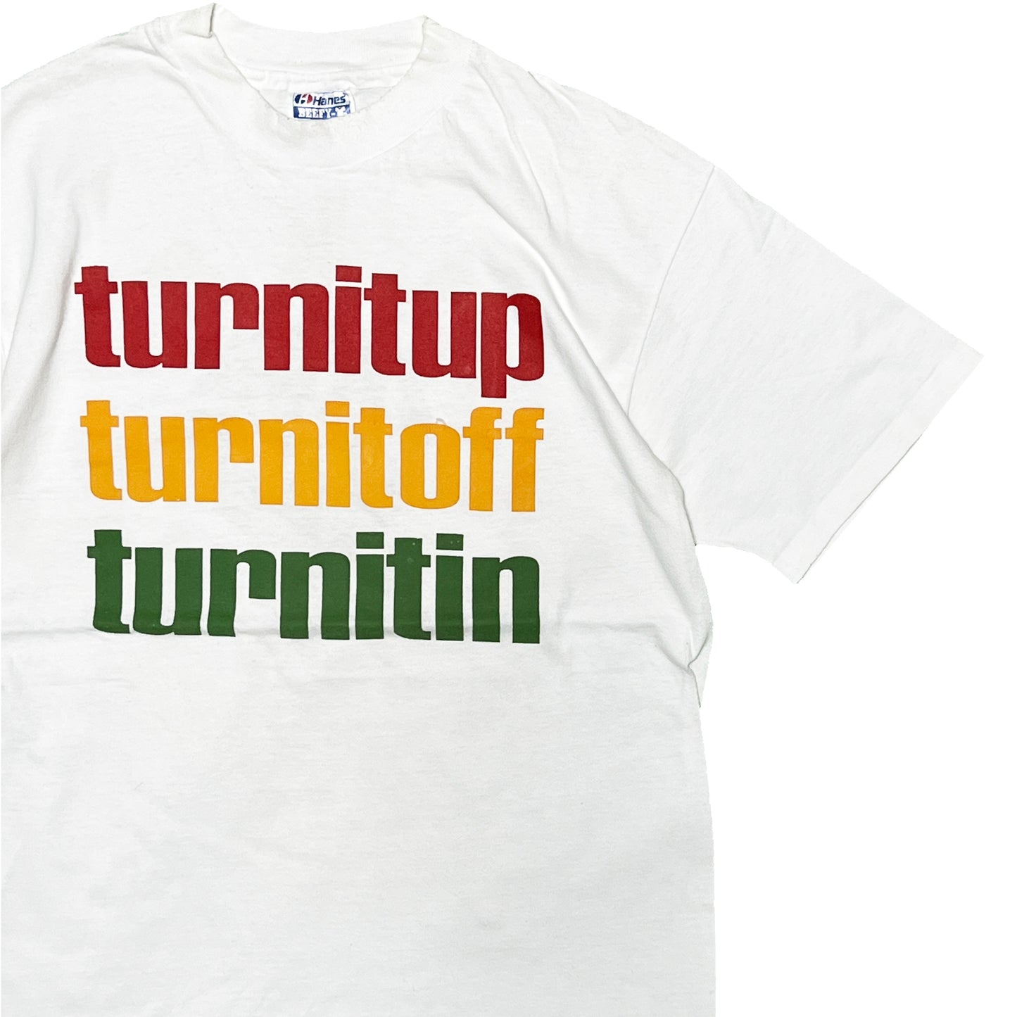 90's Hanes Blur "Turn It Up" T Size (M)