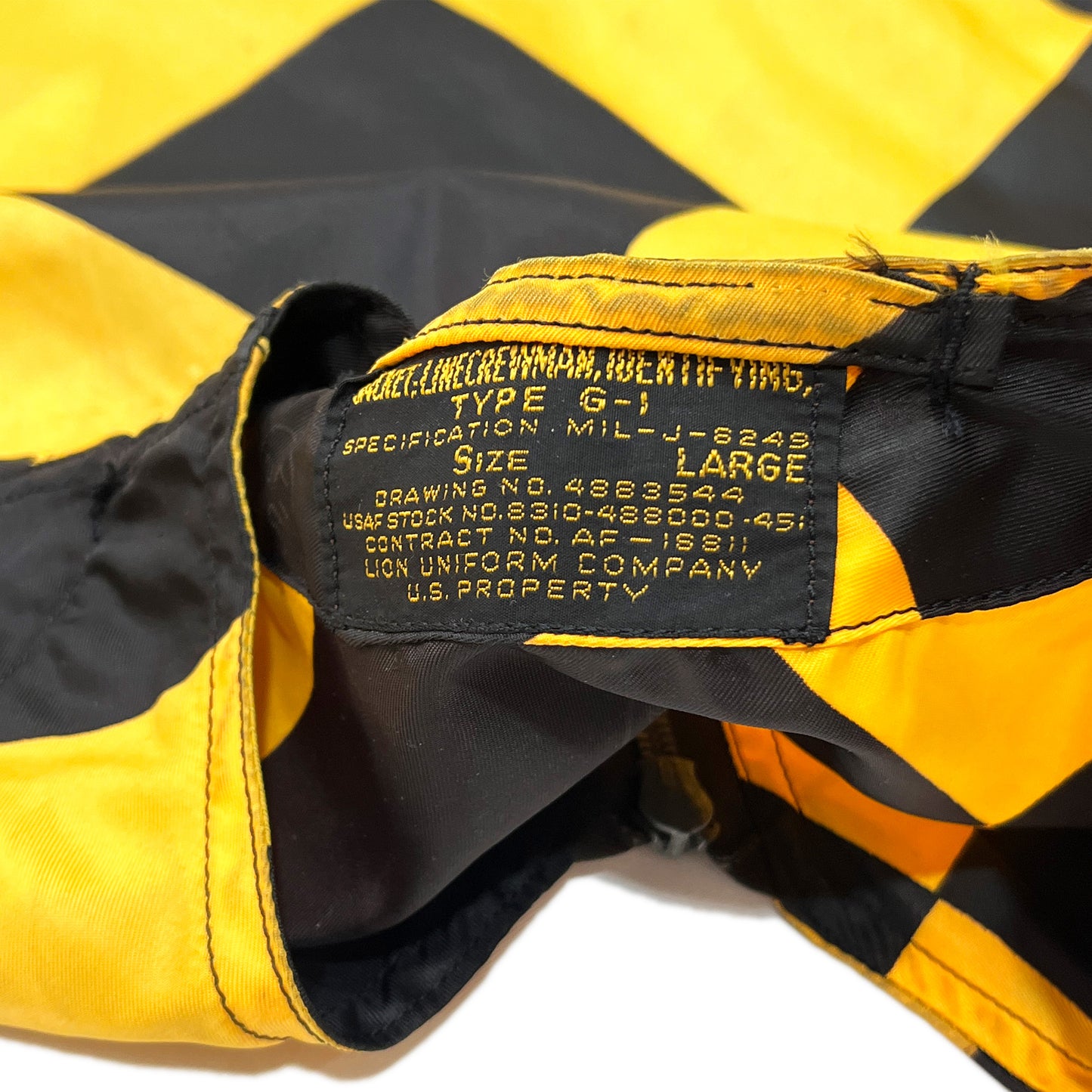 50's U.S.AIR FORCE G-1 "Linecrewman JKT Size (L)