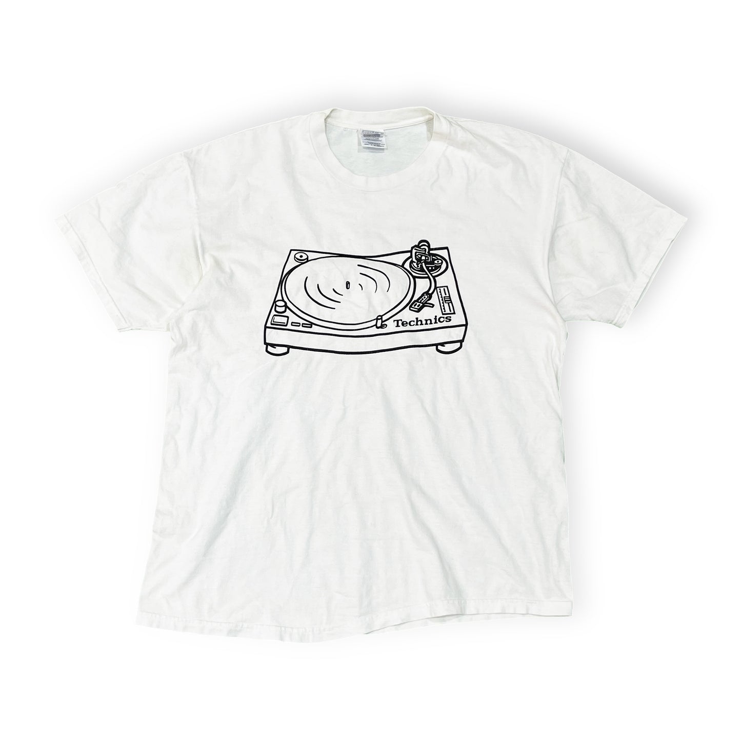 90's〜 Hanes Technics ターンテーブル T Size (XL)