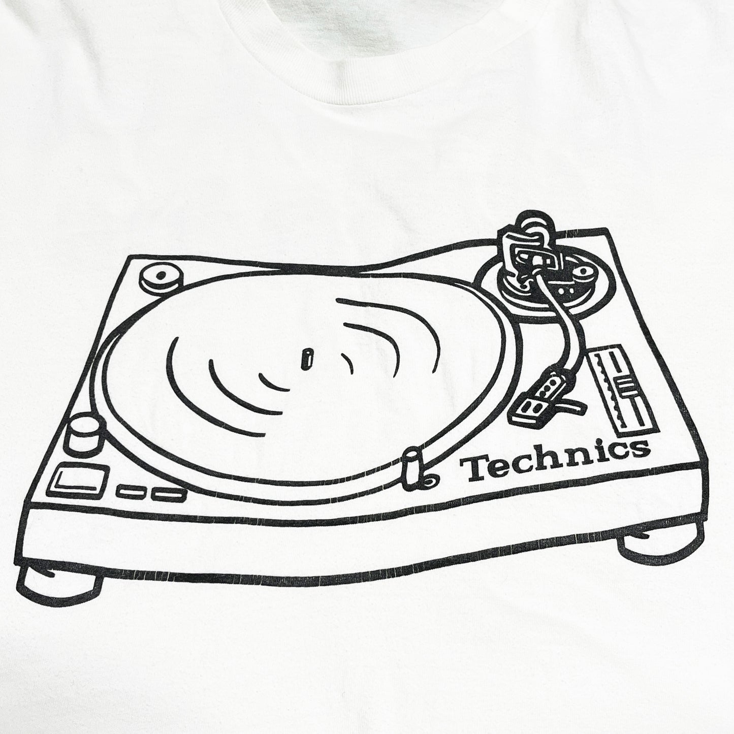 90's〜 Hanes Technics ターンテーブル T Size (XL)