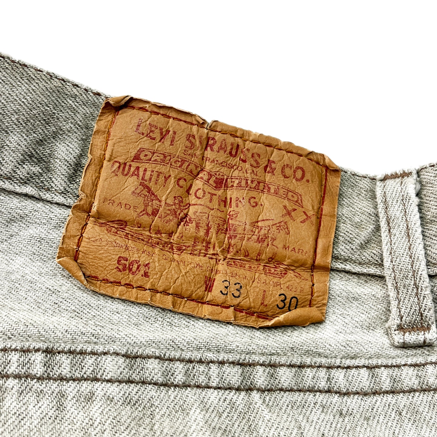 90's Levi's 501 Gray Denim PT Size (W32 L30)位