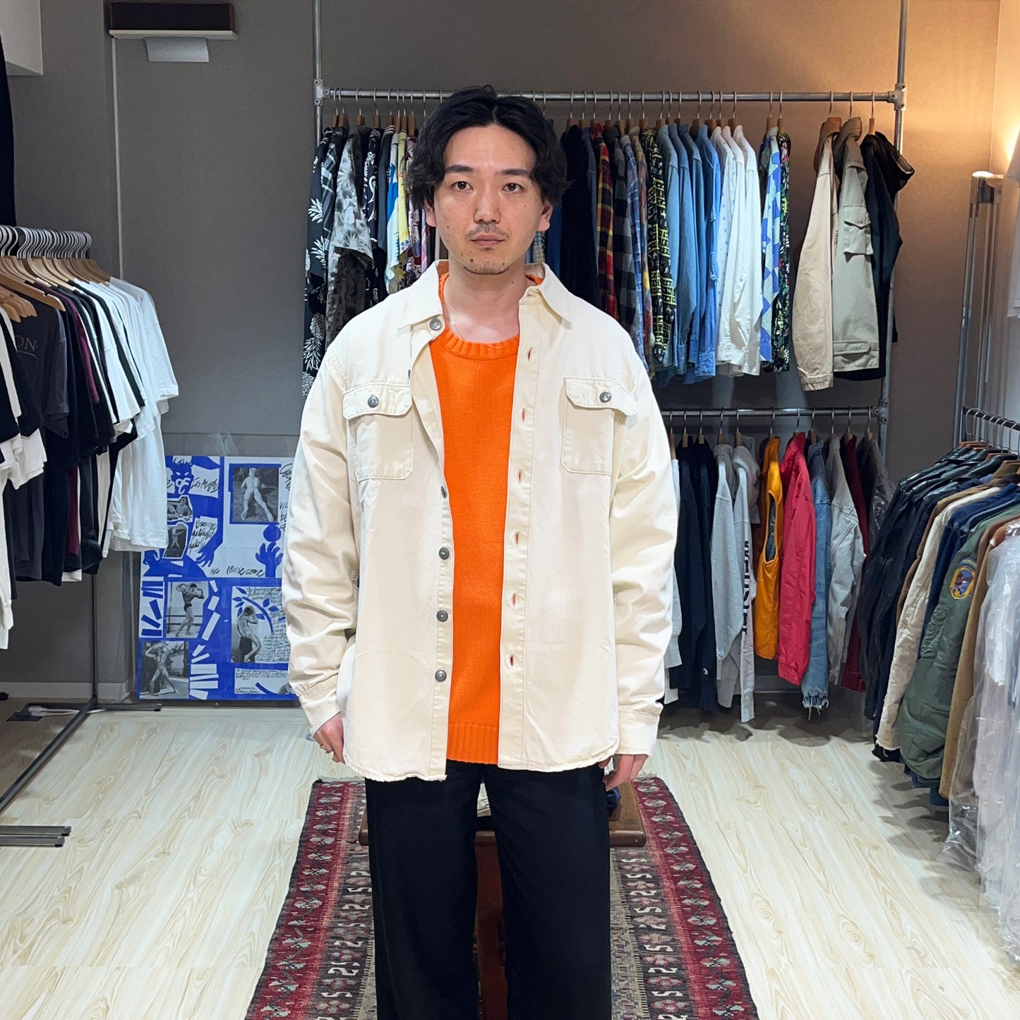 70's Patagonia 白タグ L/S SH Size (XL)