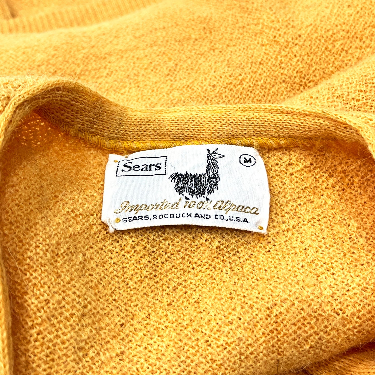 70's Sears Alpaca Cardigan Size (M)
