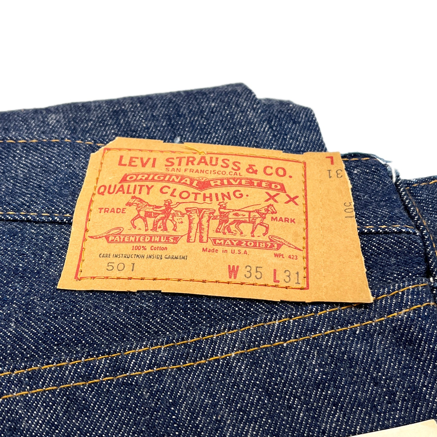 70's Levi's 501 66前期 Deadstock Size (W35 L31)