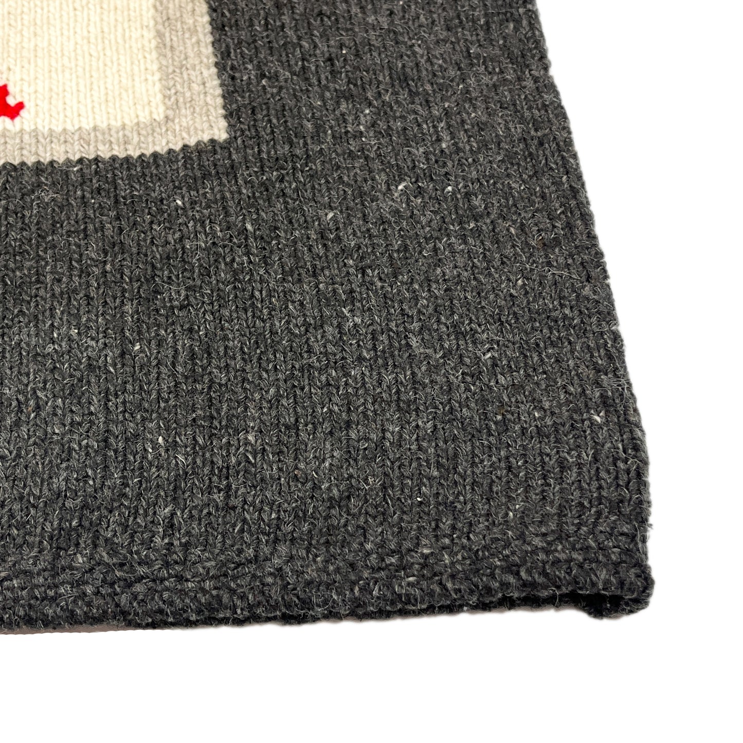 エクアドル製 Star Hand Knit One Size ディテール 素材の質感とディテール