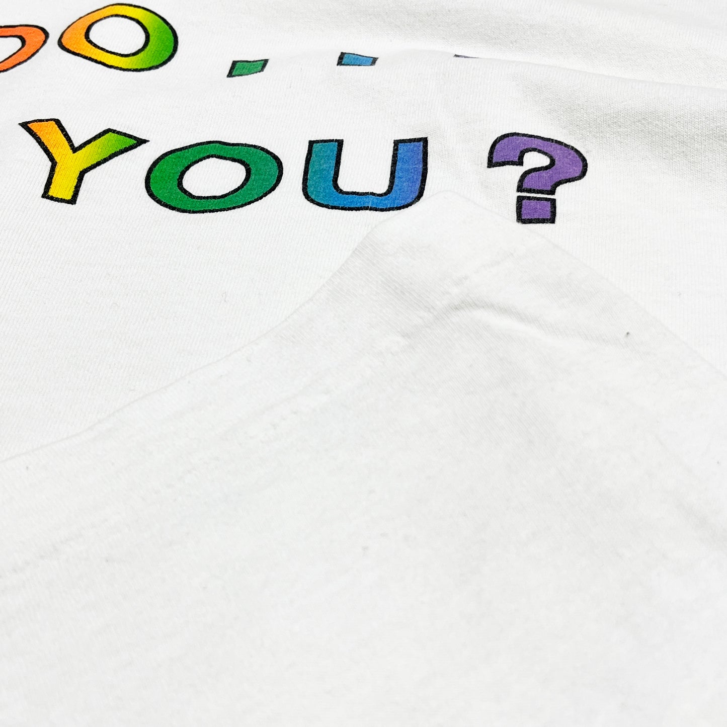 90's FRUIT OF THE LOOM Message T Size (L)