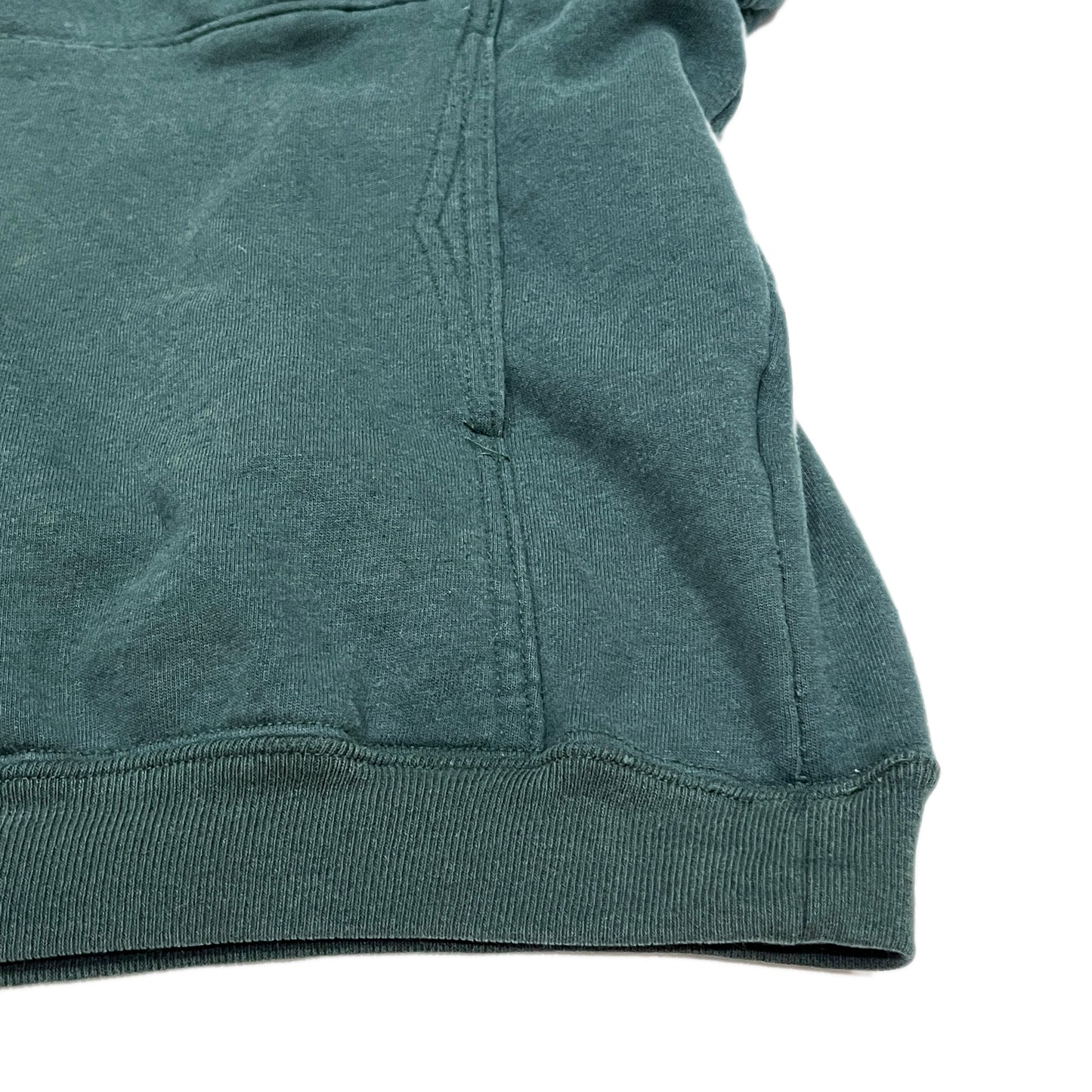 アメリカ製 Patagonia ハーフスナップ Parka XL ディテール 2 ダークグリーン 素材