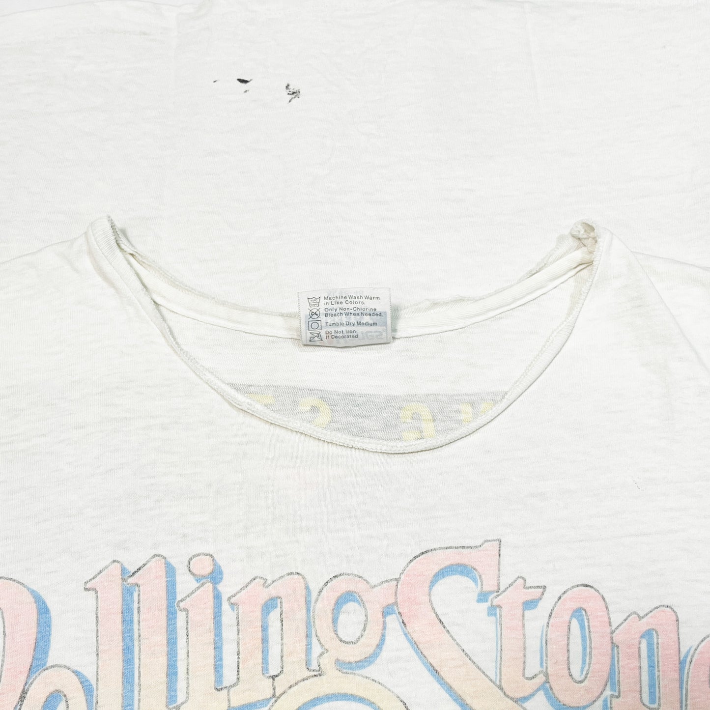 80's Hanes The Rolling Stones T Size (XL)