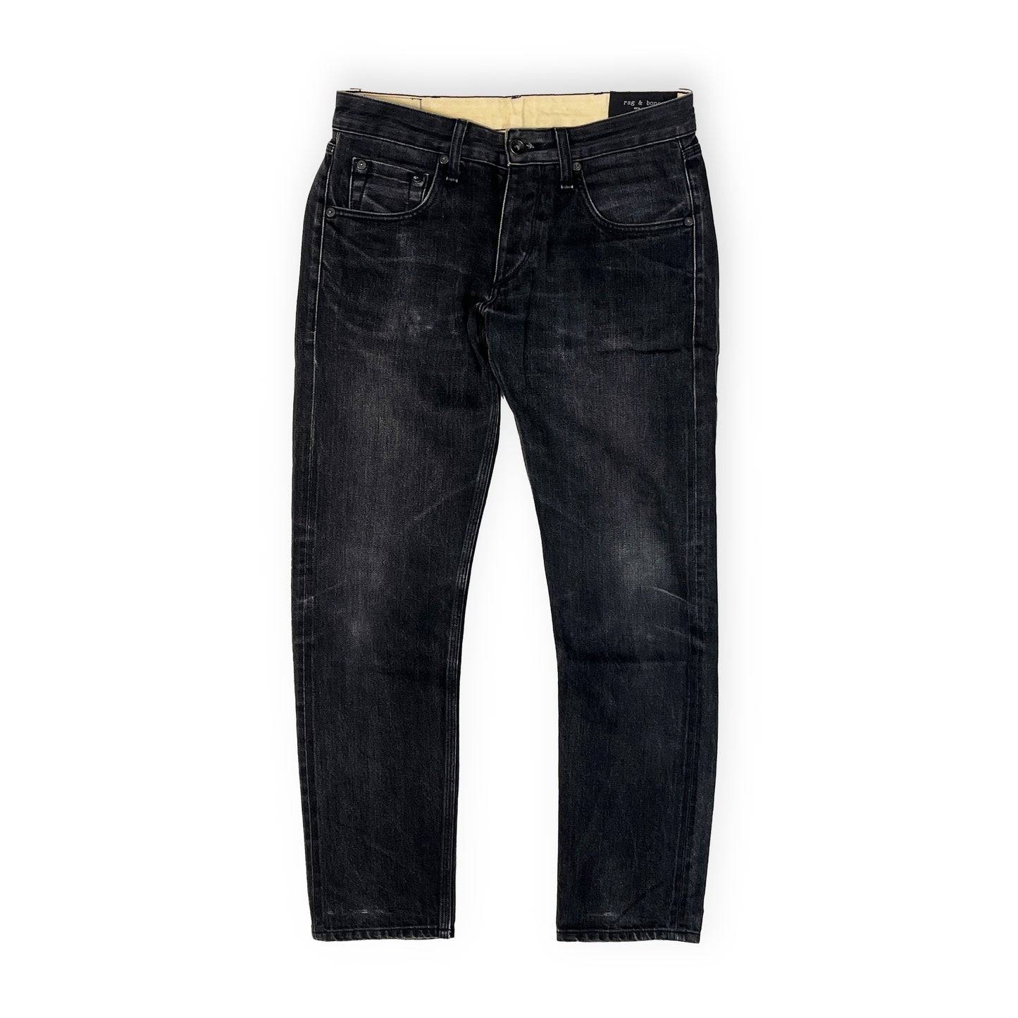 Rag & Bone Black Denim Skinny PT Size (W31 L30)位