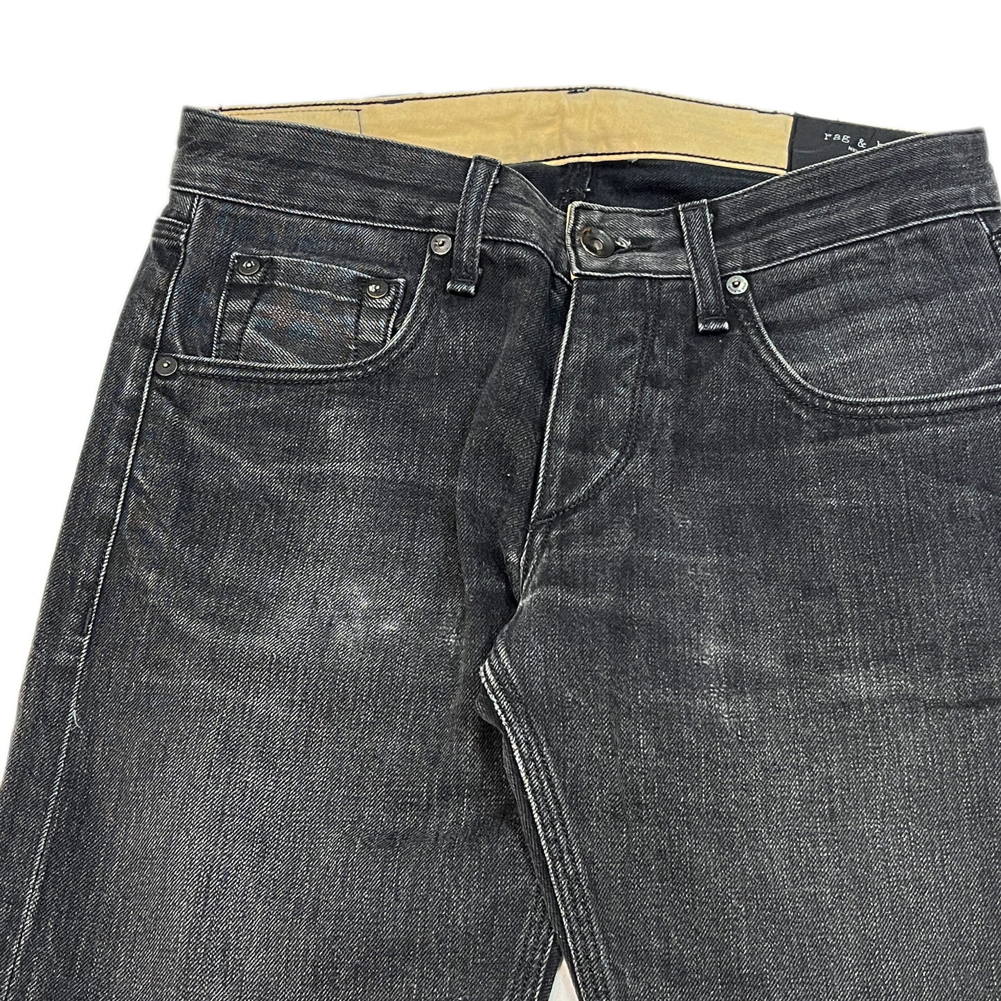 Rag & Bone Black Denim Skinny PT Size (W31 L30)位